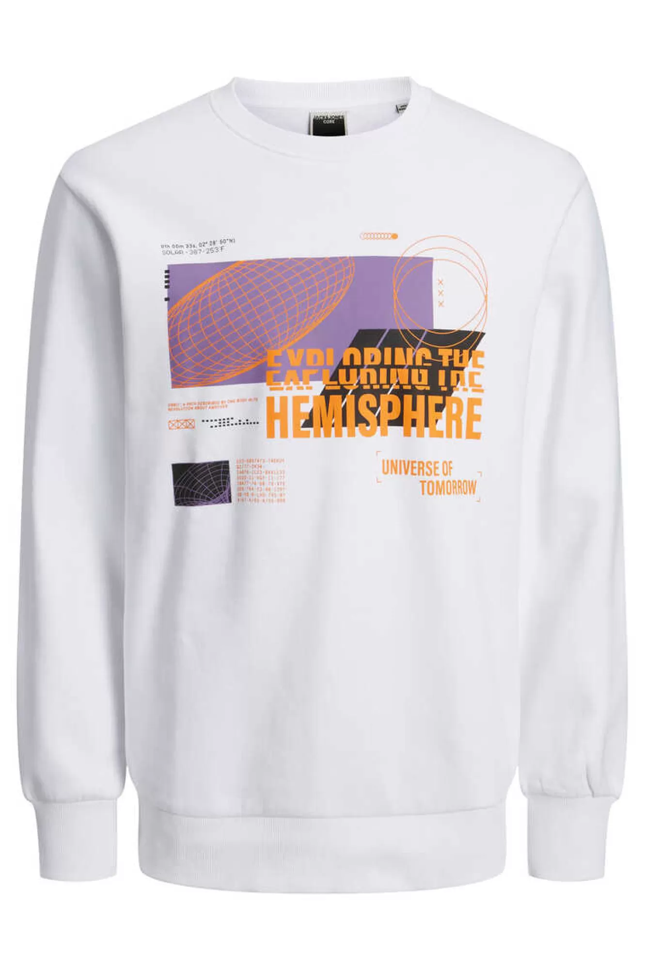 Jack & Jones Sweatshirt De Gola Redonda Print Universo