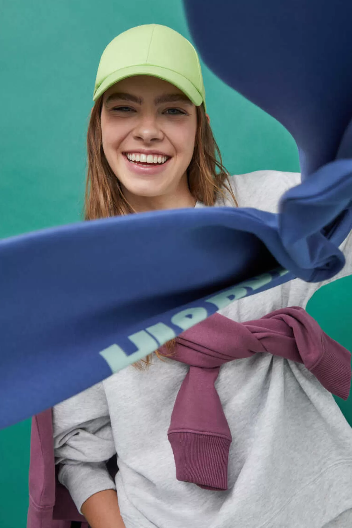 HI&BYE Sweatshirt Felpa Logo Manga