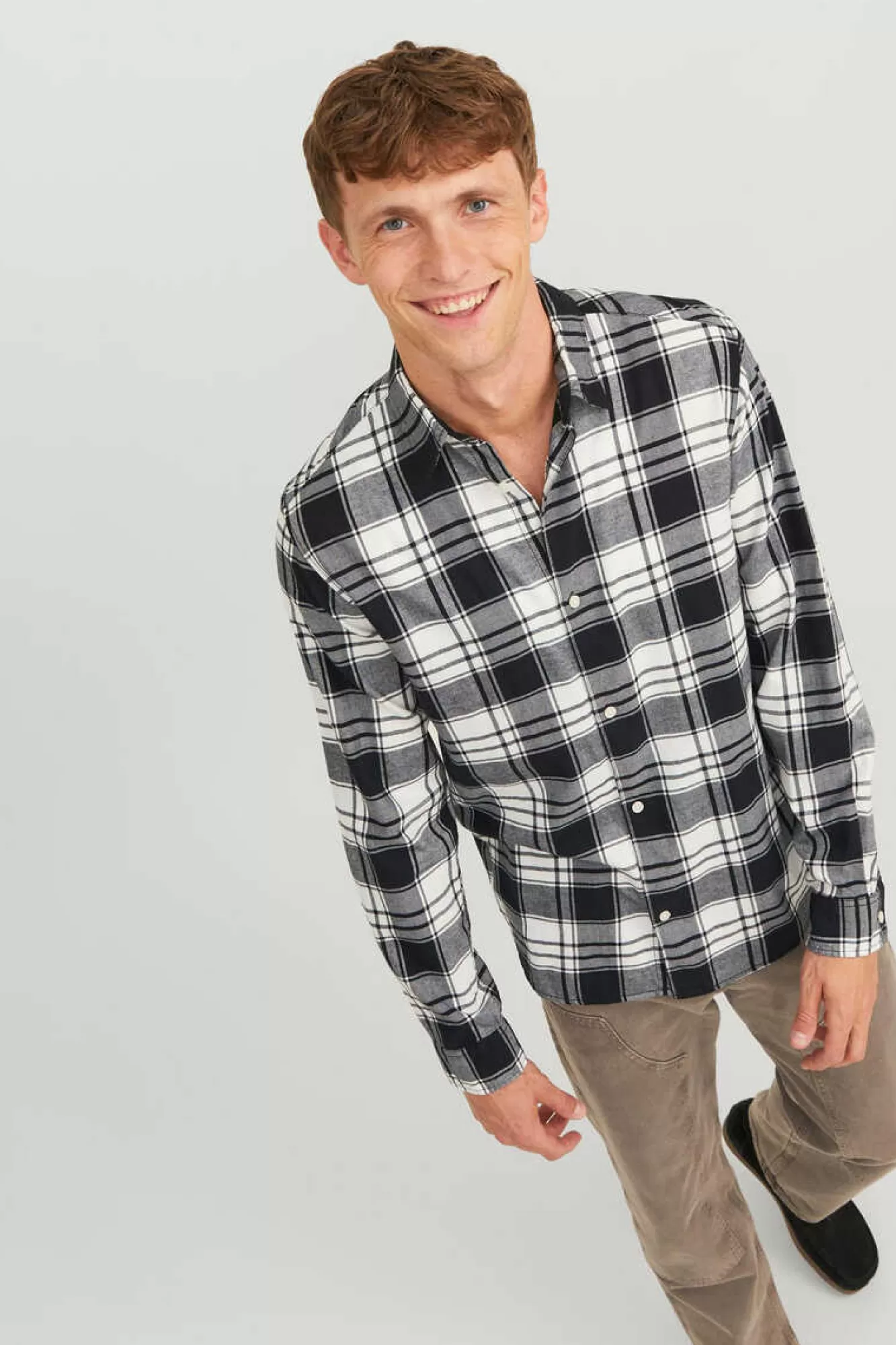 Jack & Jones Sweatshirt Gola Redonda Basica Plus