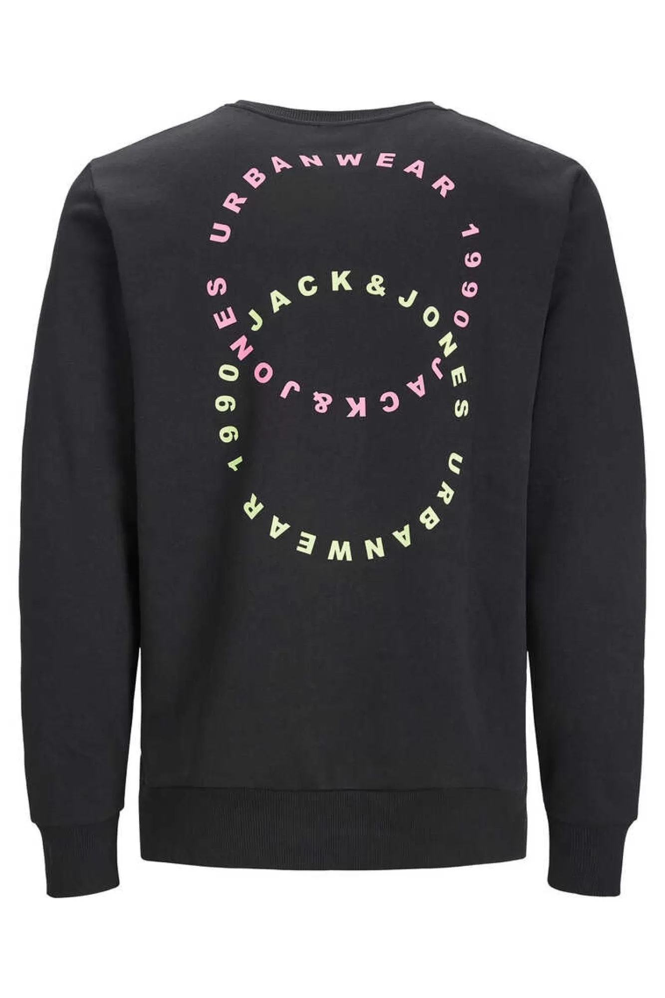Jack & Jones Sweatshirt Gola Redonda Estampado Traseiro