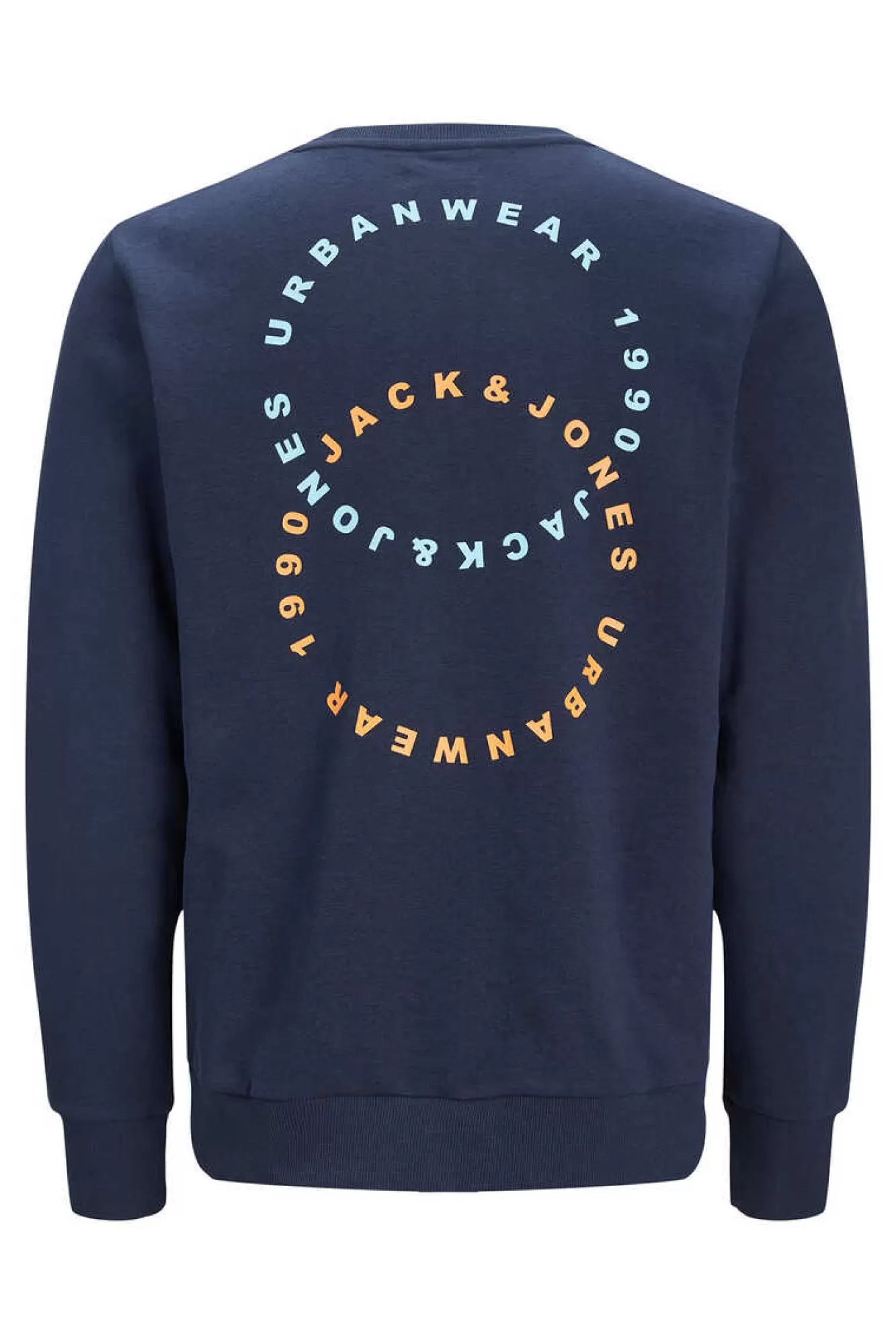 Jack & Jones Sweatshirt Gola Redonda Estampado Traseiro