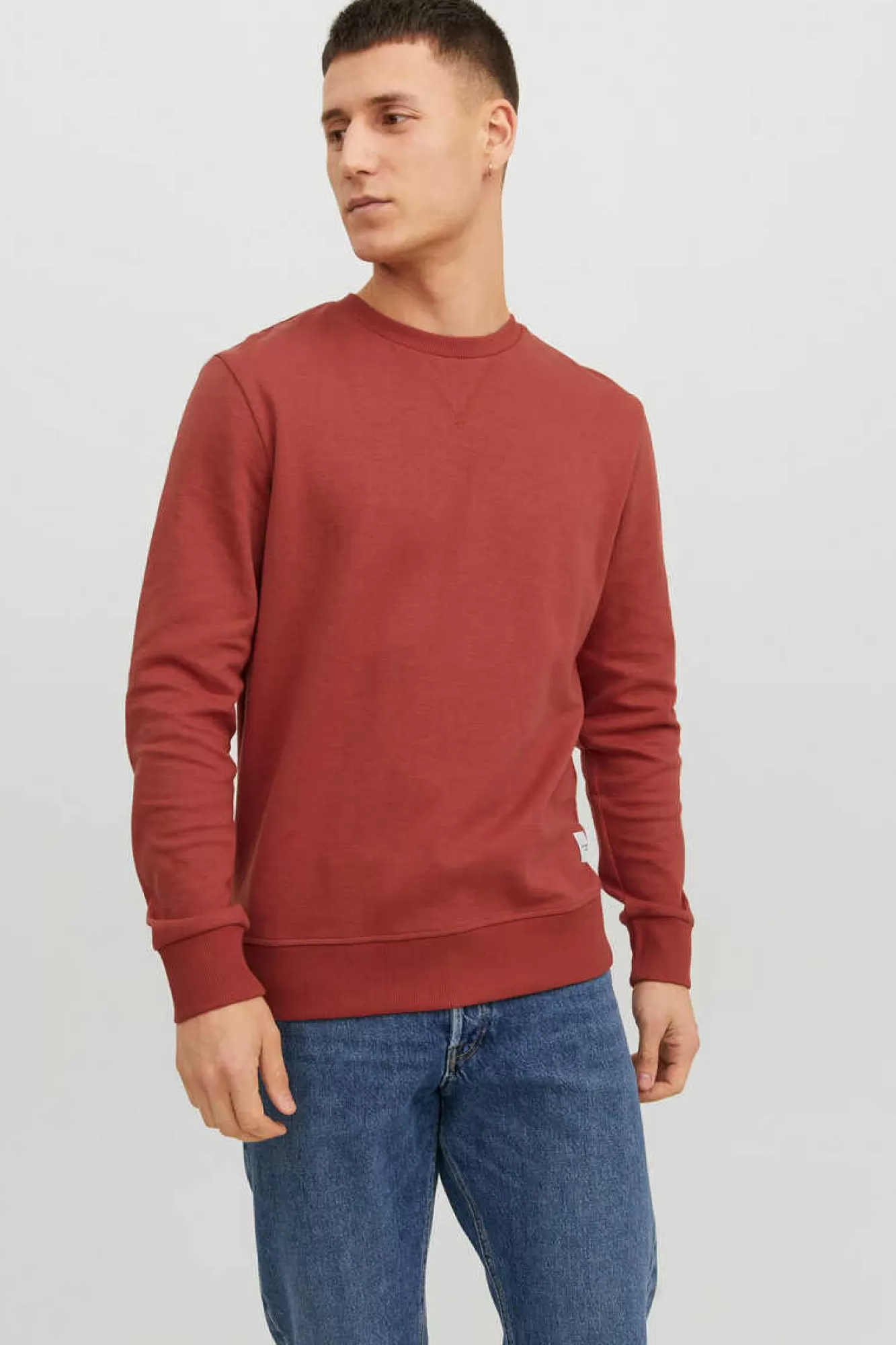 Jack & Jones Sweatshirt Gola Redonda Lisa