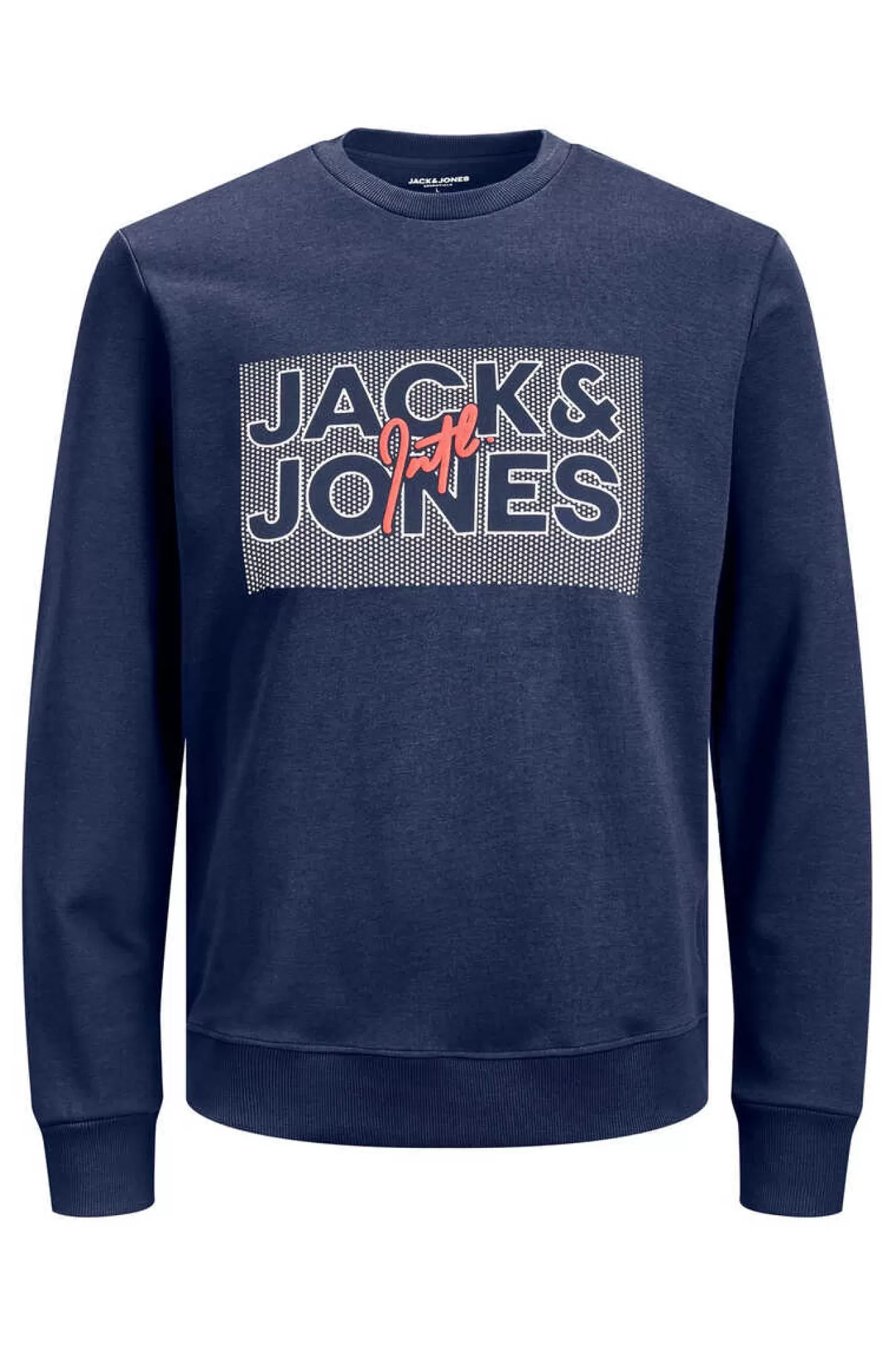 Jack & Jones Sweatshirt Gola Redonda Logo