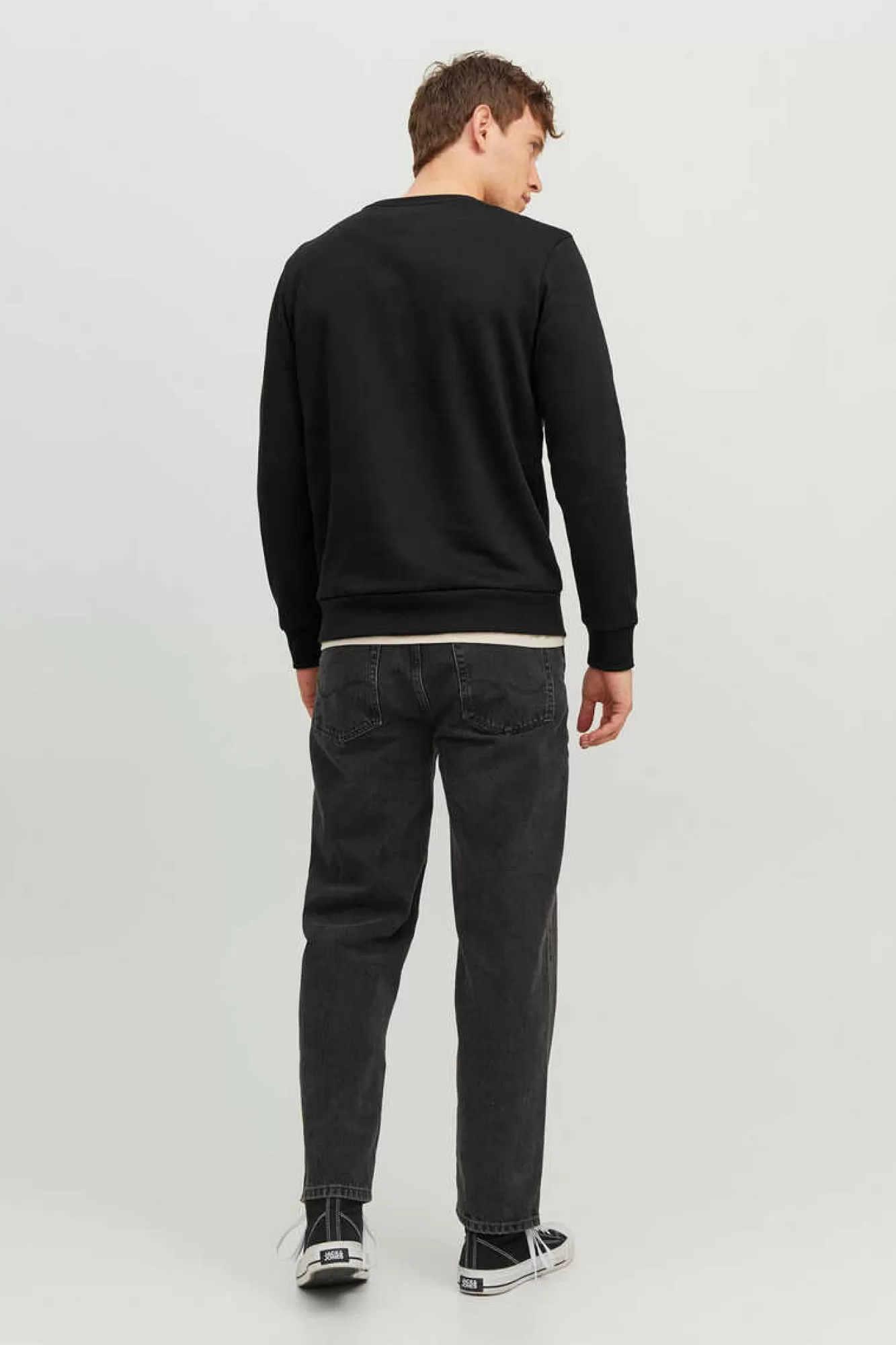 Jack & Jones Sweatshirt Gola Redonda Print Logo