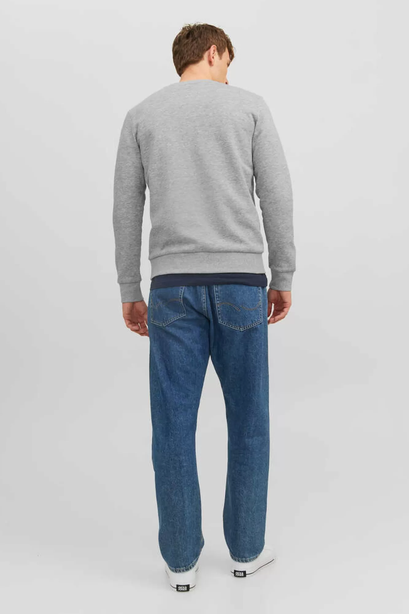 Jack & Jones Sweatshirt Gola Redonda Print Logo