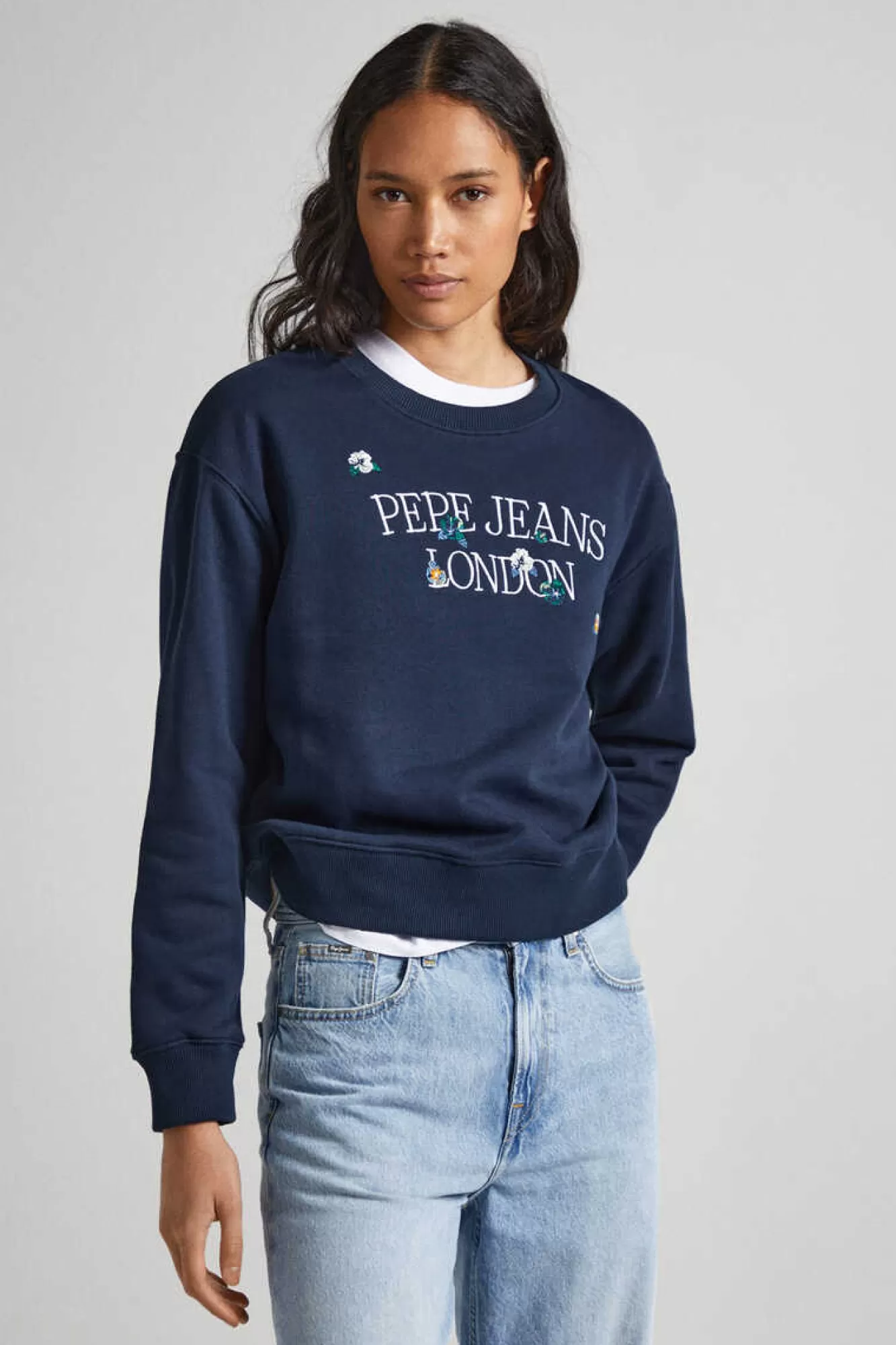 Pepe Jeans Sweatshirt Logo Bordado