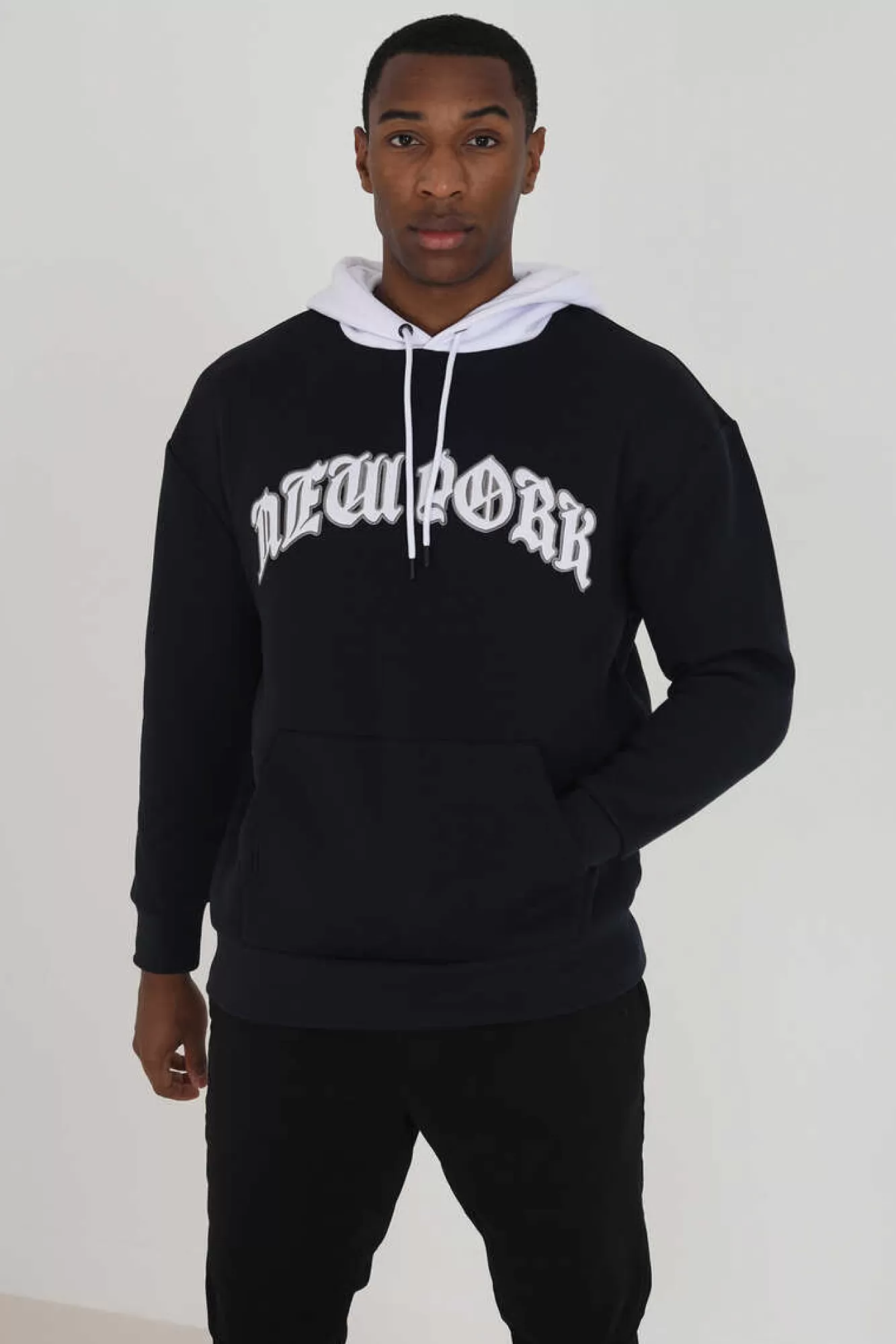 Brave Soul Sweatshirt Oversize Com Bordado
