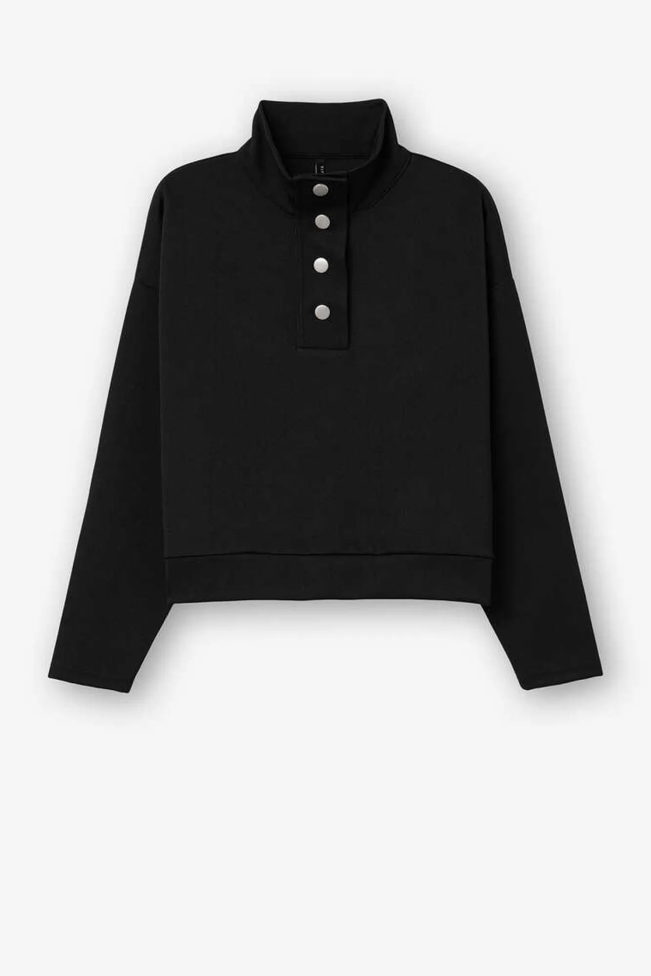 Tiffosi Sweatshirt Pique Com Botoes De Mola