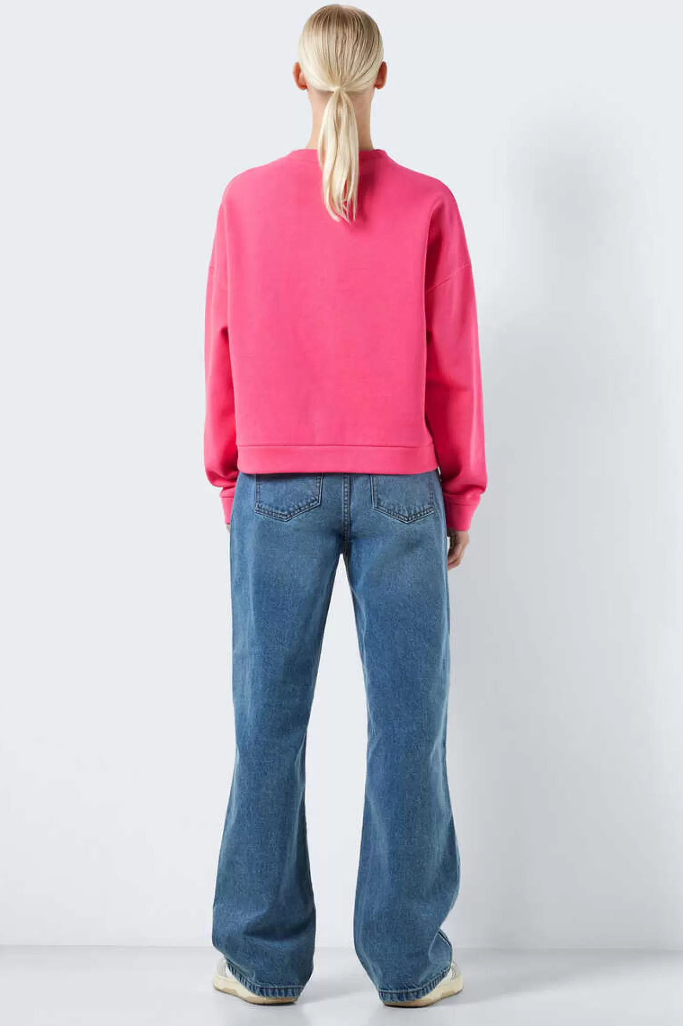 Noisy May Sweatshirt Print A Frente