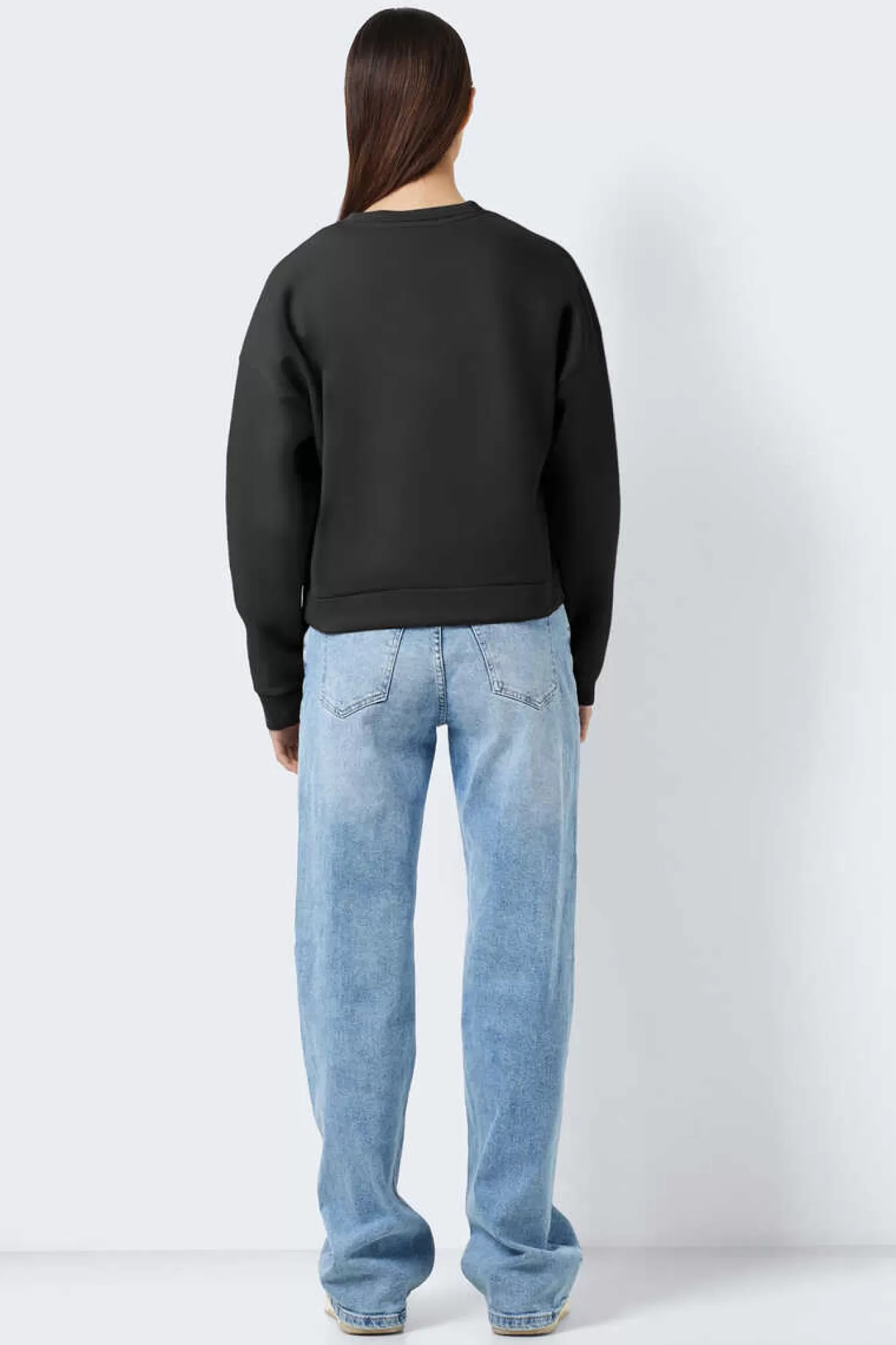 Noisy May Sweatshirt Print A Frente