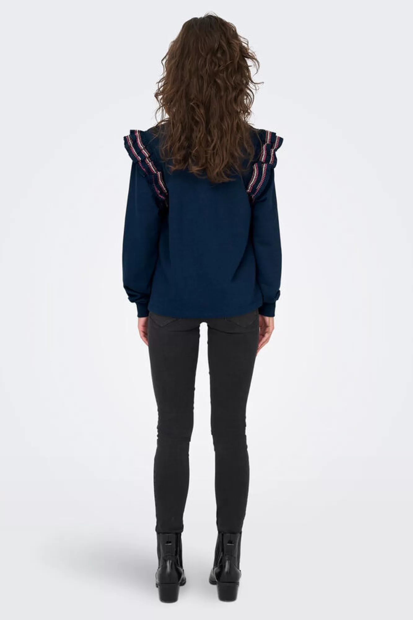 Only Sweatshirt Ruschen