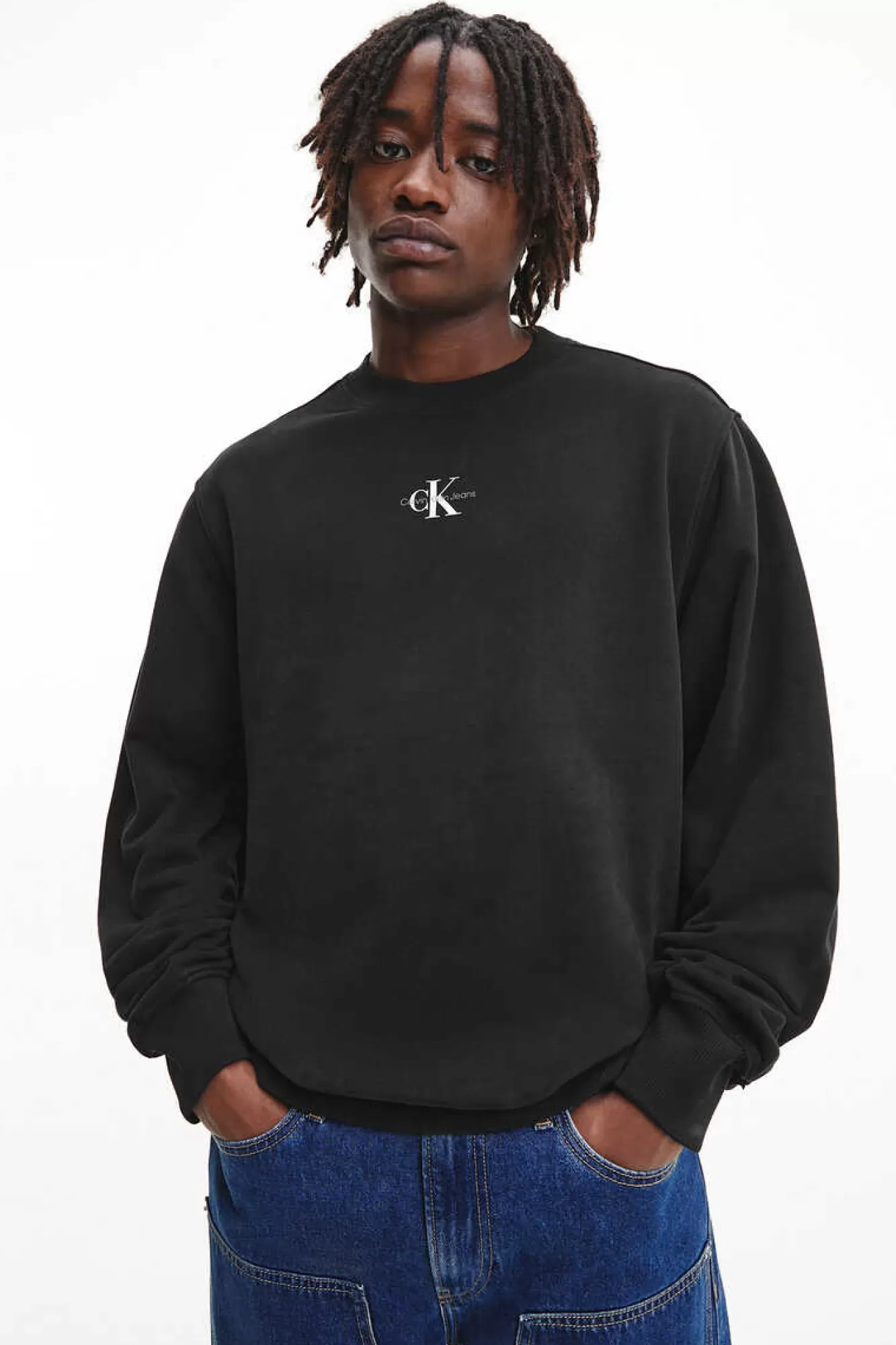 Calvin Klein Sweatshirt Sem Capuz Homem