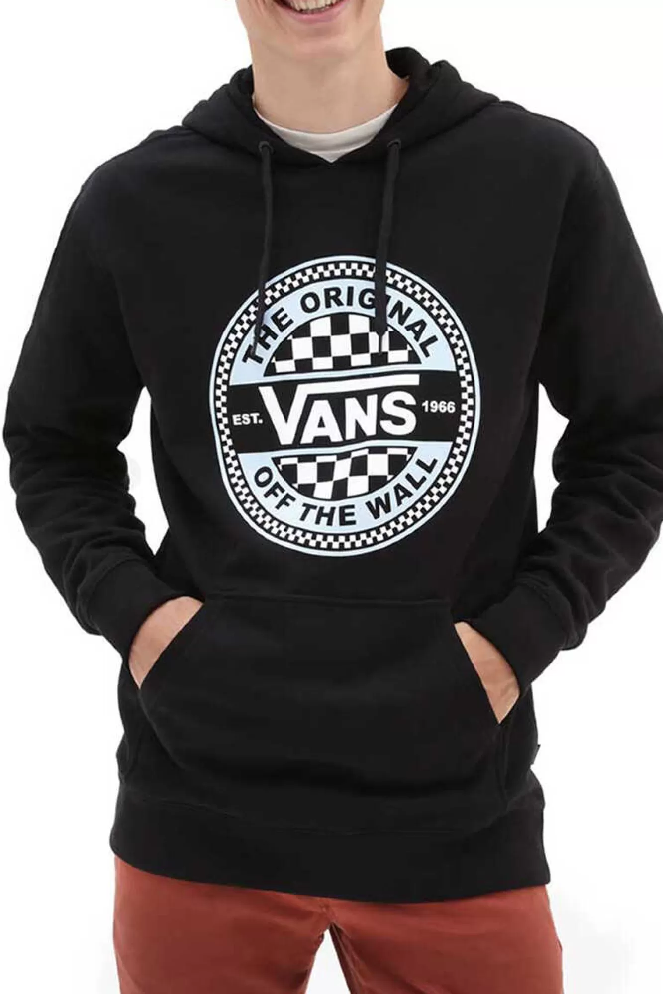 Vans Sweatshirt Xadrez Em Circulo