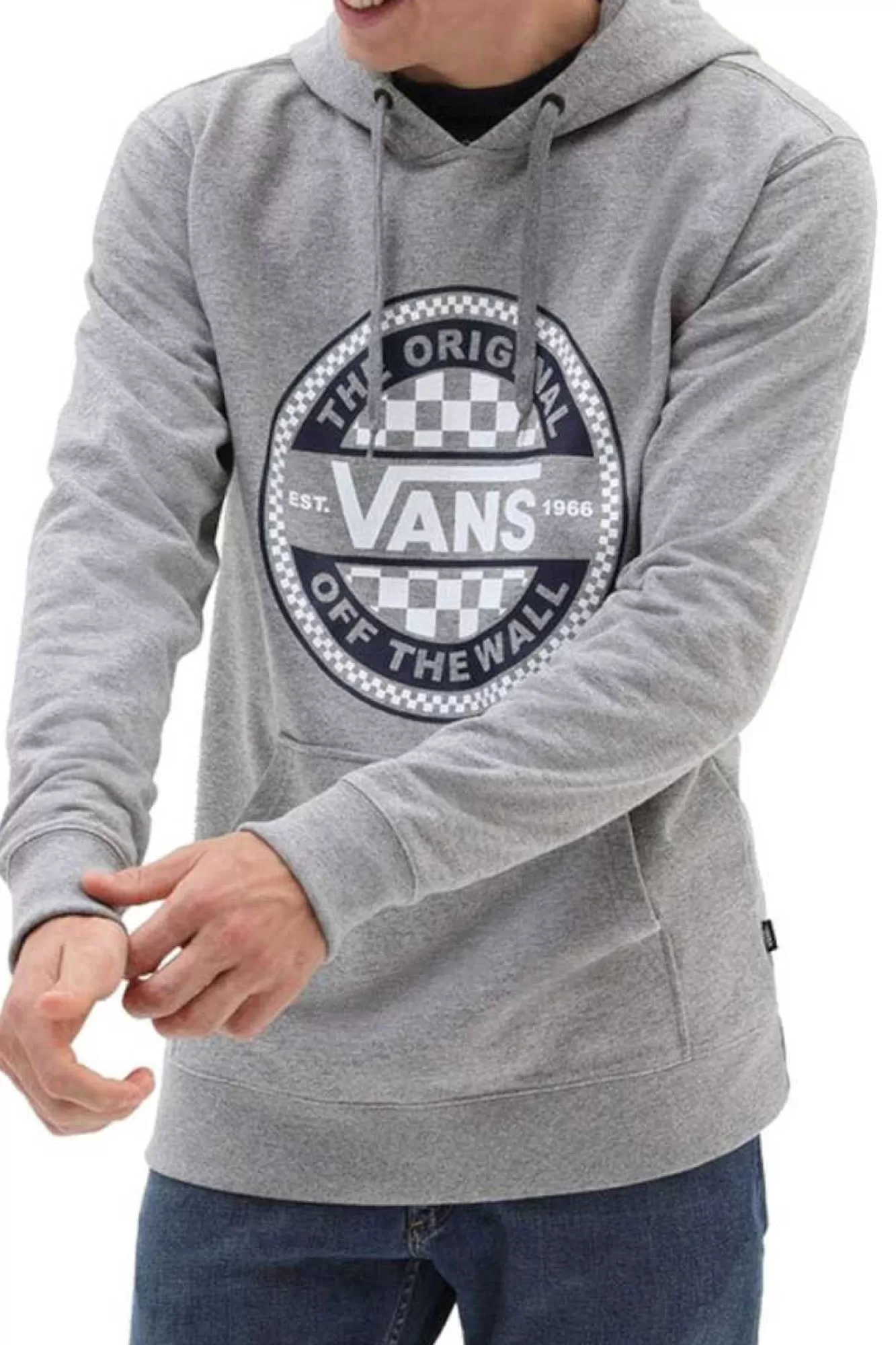 Vans Sweatshirt Xadrez Em Circulo
