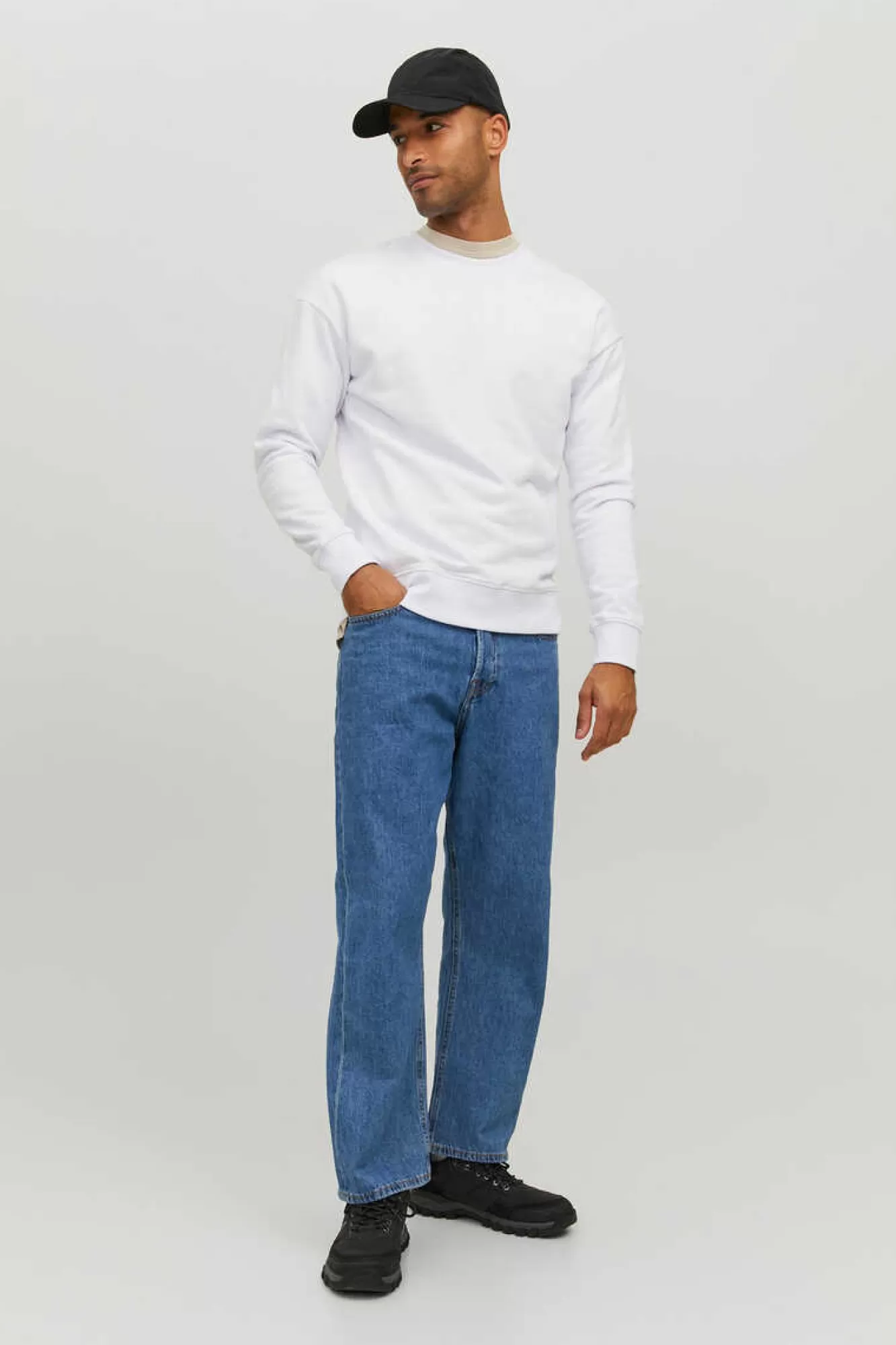 Jack & Jones Sweatshirts Corte Descontraido Gola Redonda