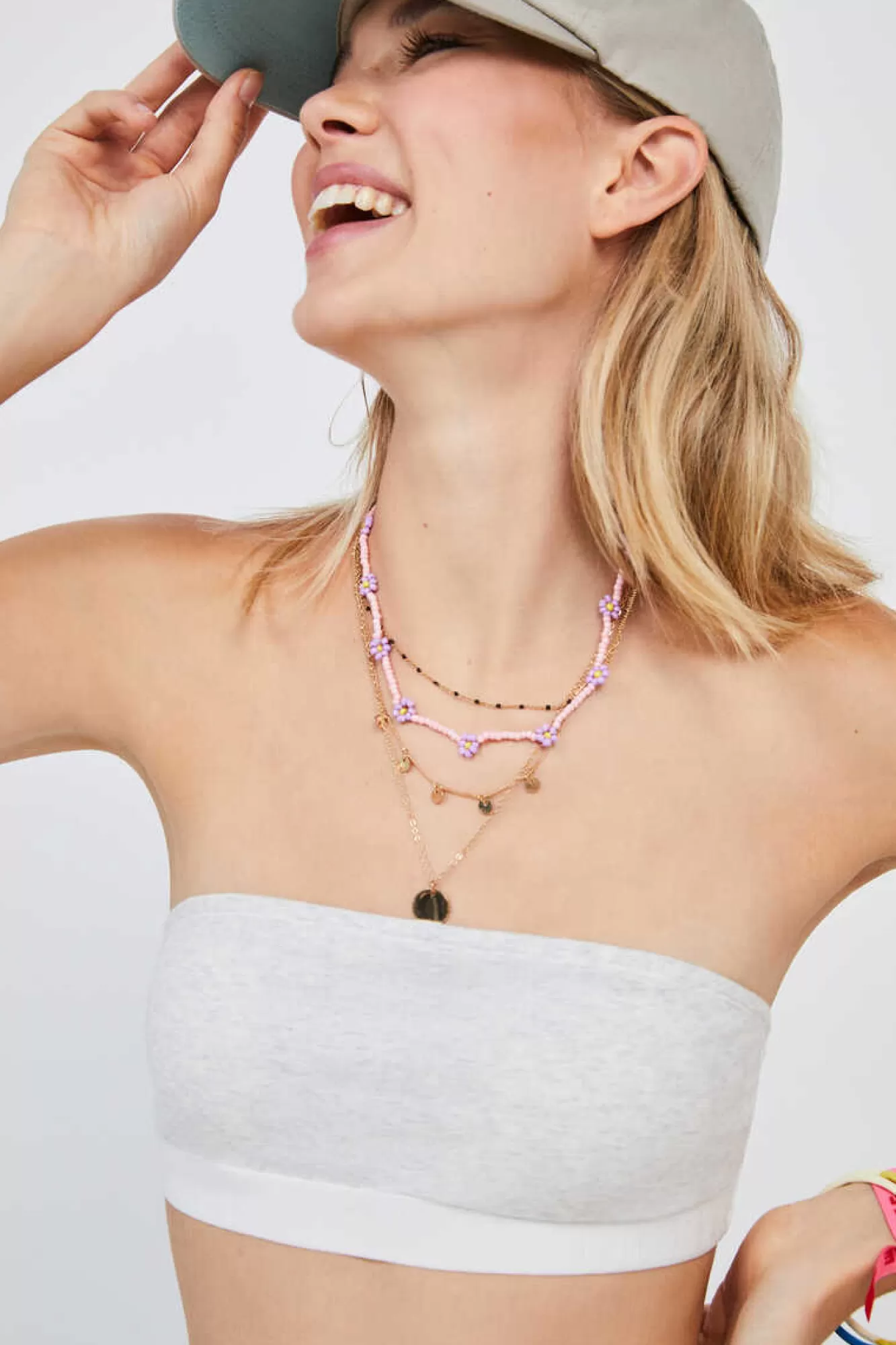 HI&BYE Top Bandeau Algodao