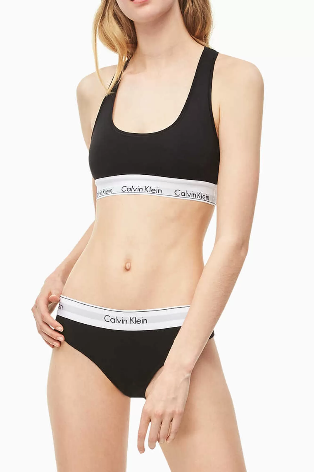 Calvin Klein Top De Algodao Modern Cotton