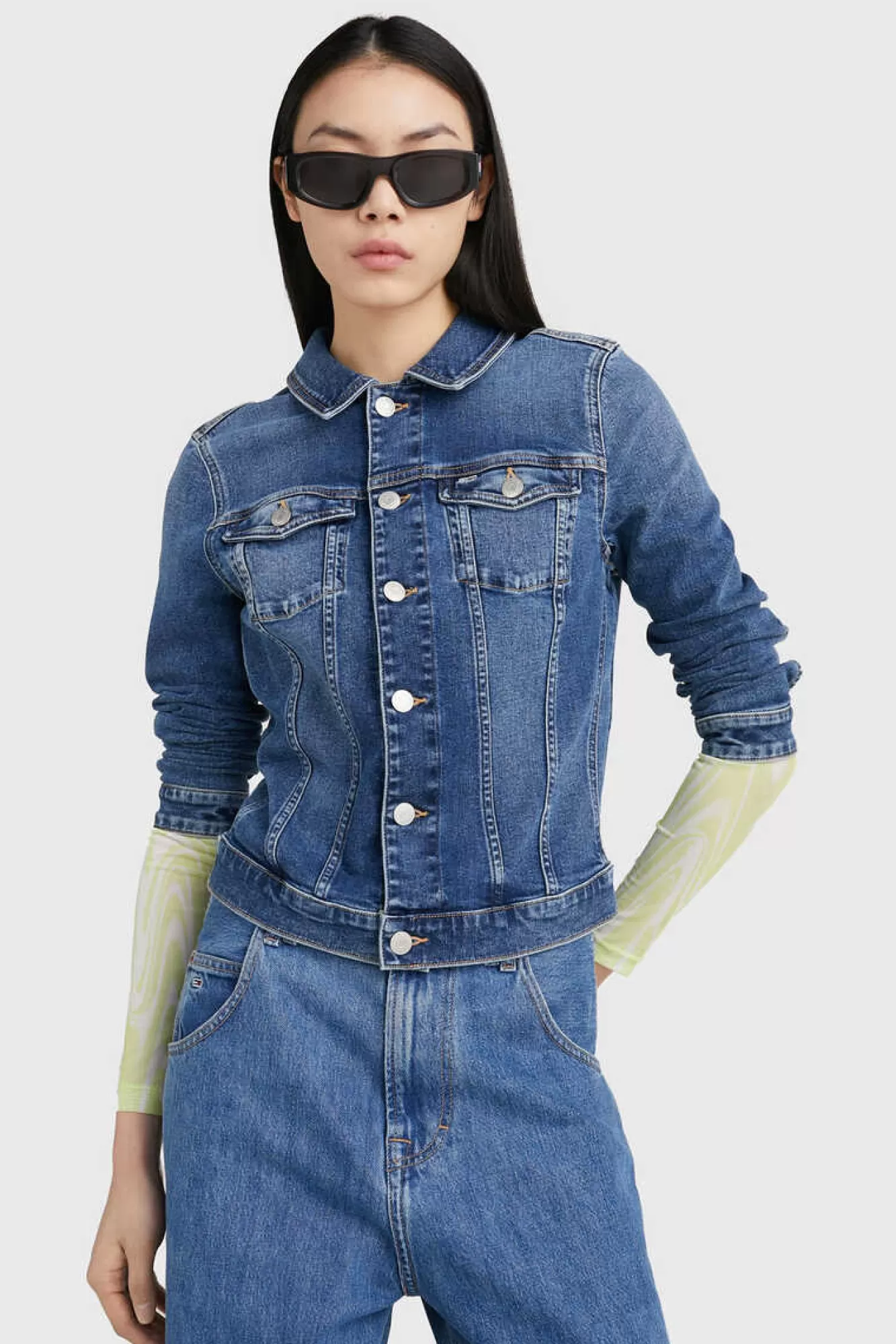 Tommy Jeans Top De Mulher Cai-Cai .