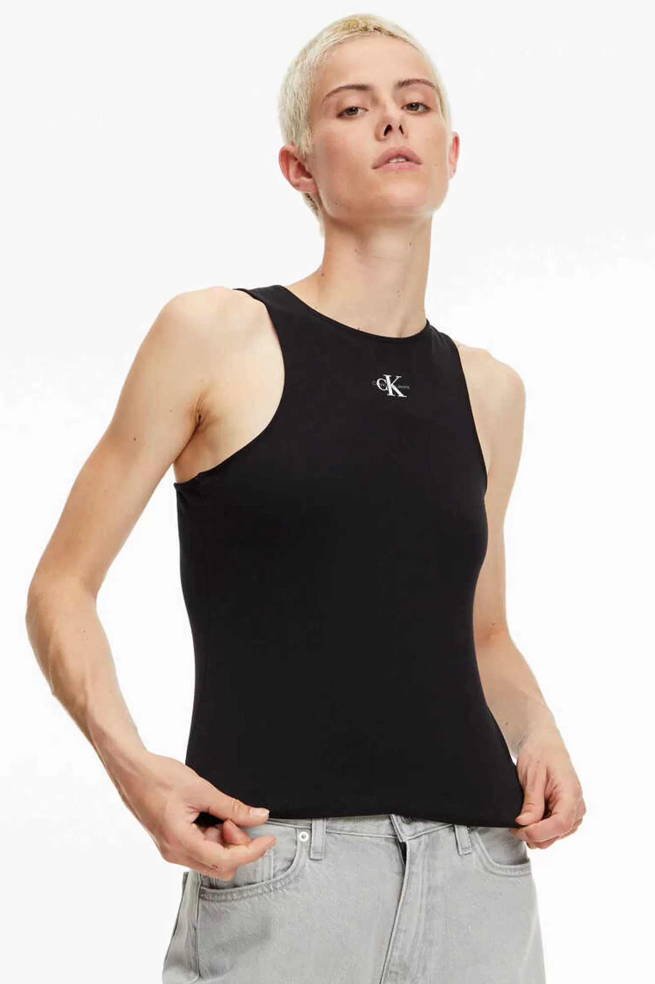 Calvin Klein Top Malha Milano