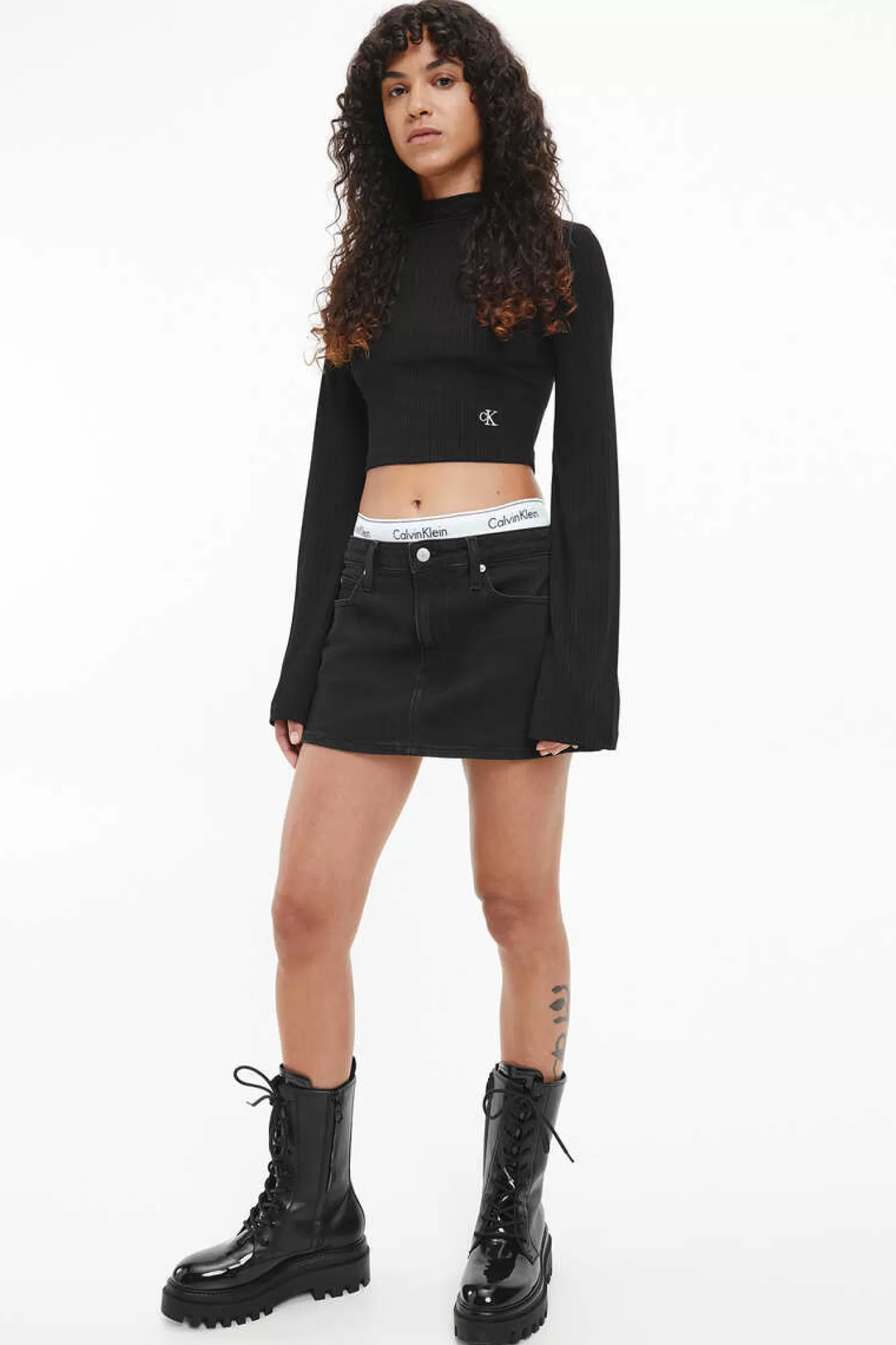 Calvin Klein Top Manga Comprida Mulher