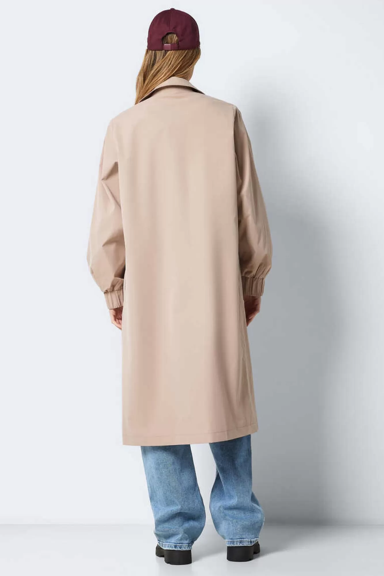 Noisy May Trench Comprido Moda