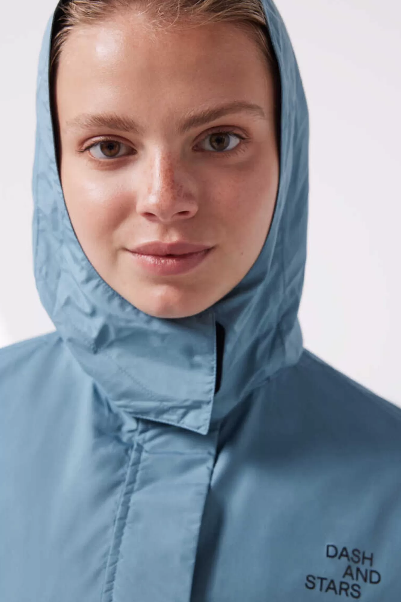 Dash and Stars Trench Water-Repellent
