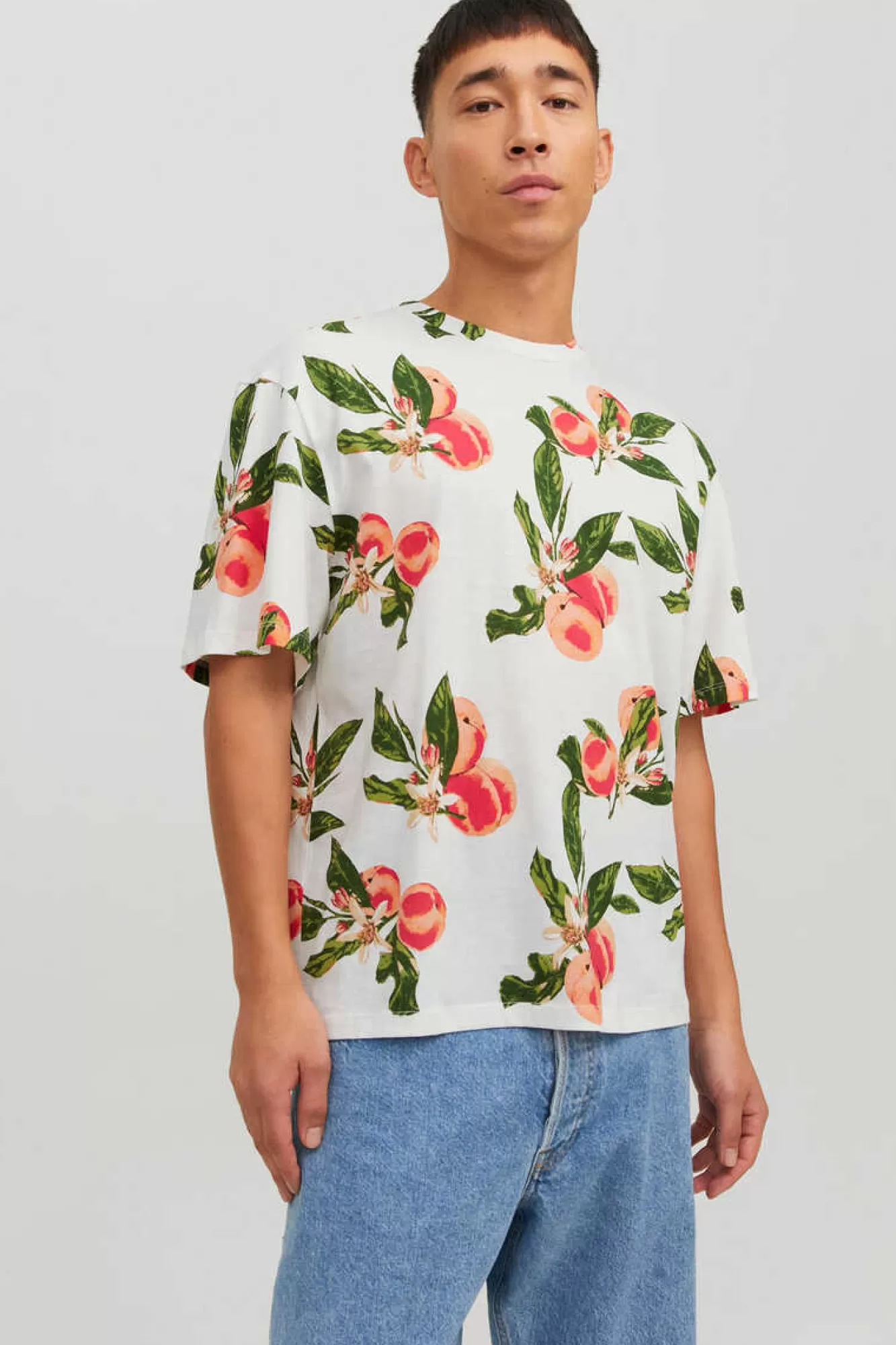 Jack & Jones T-Shirt Com Estampas Florais
