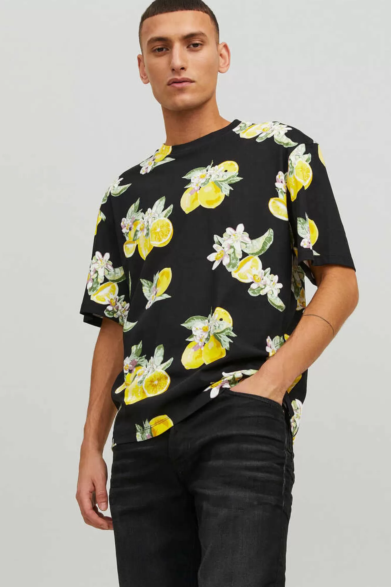 Jack & Jones T-Shirt Com Estampas Florais