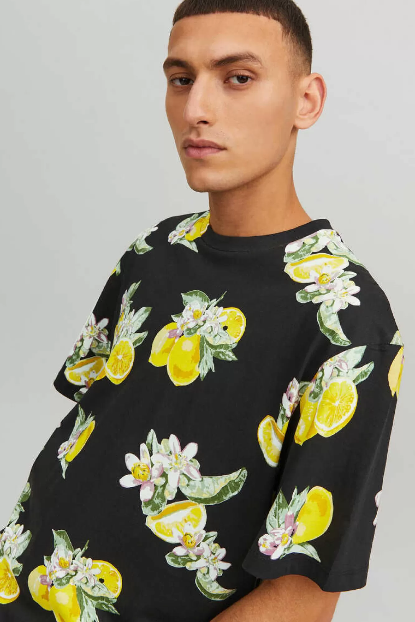 Jack & Jones T-Shirt Com Estampas Florais
