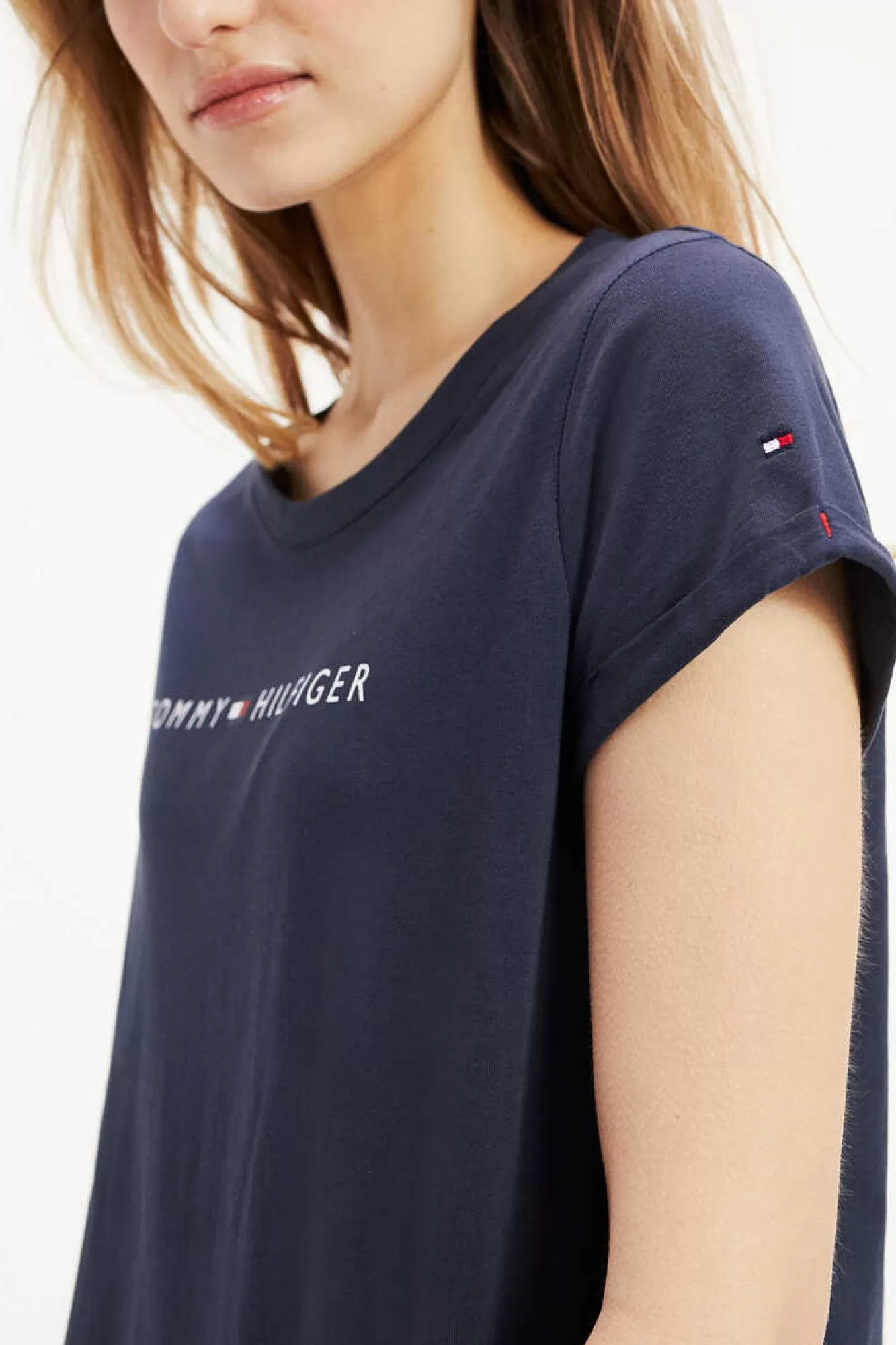 Tommy Jeans T-Shirt De Algodao