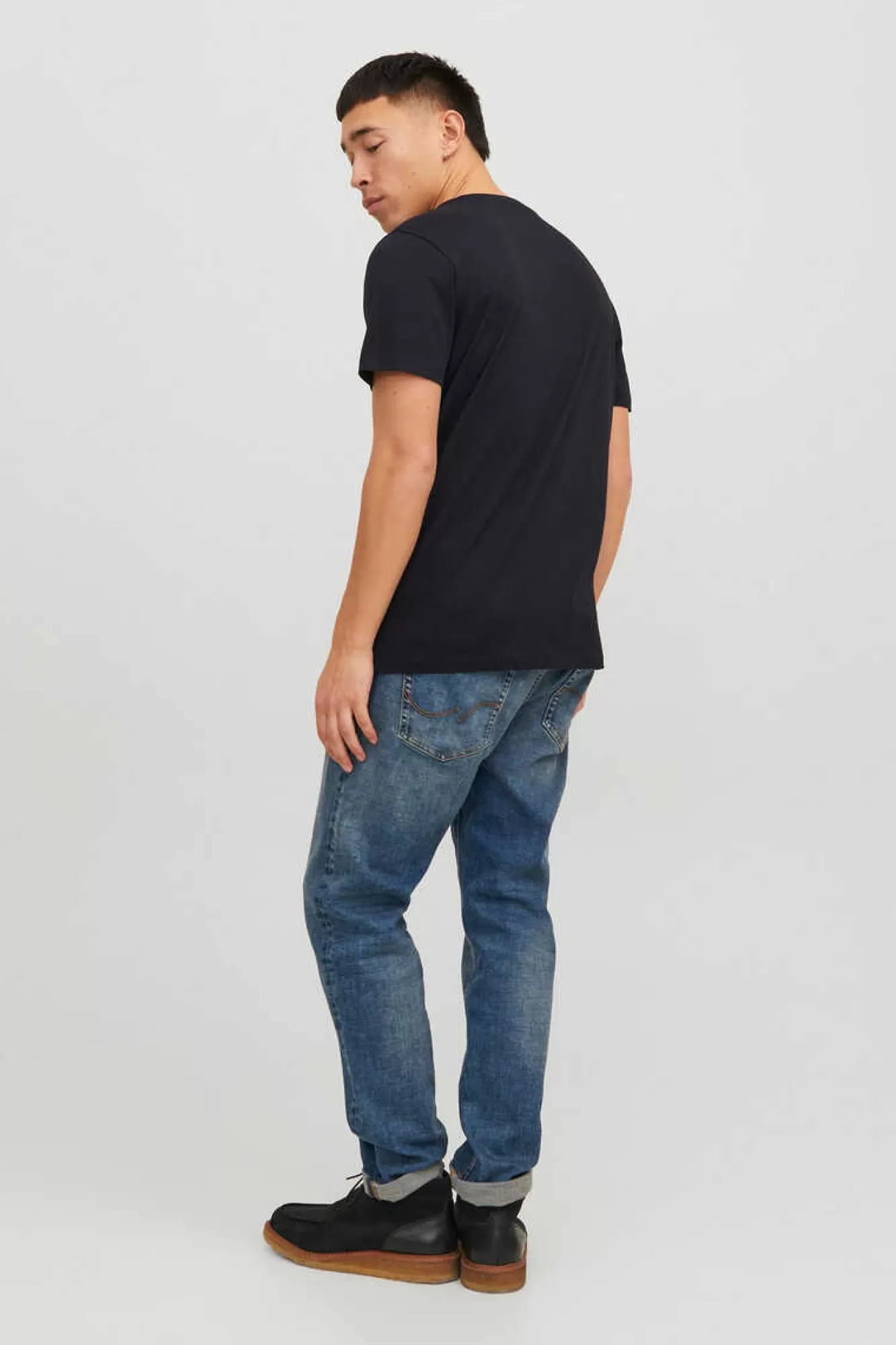 Jack & Jones T-Shirt De Manga Curta Estampado Logo