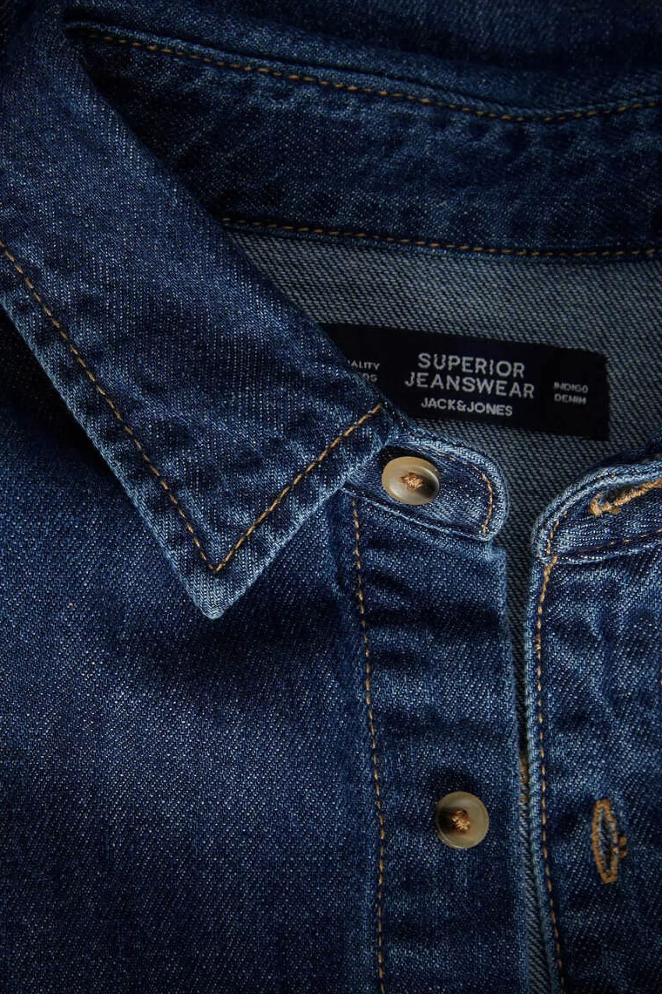 Jack & Jones T-Shirt De Manga Curta Slim Em Algodao Sustentavel Plus