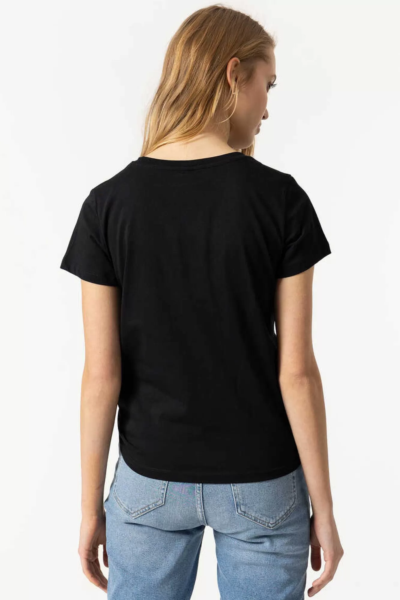 Tiffosi T-Shirt Estampado Frontal Com Apliques