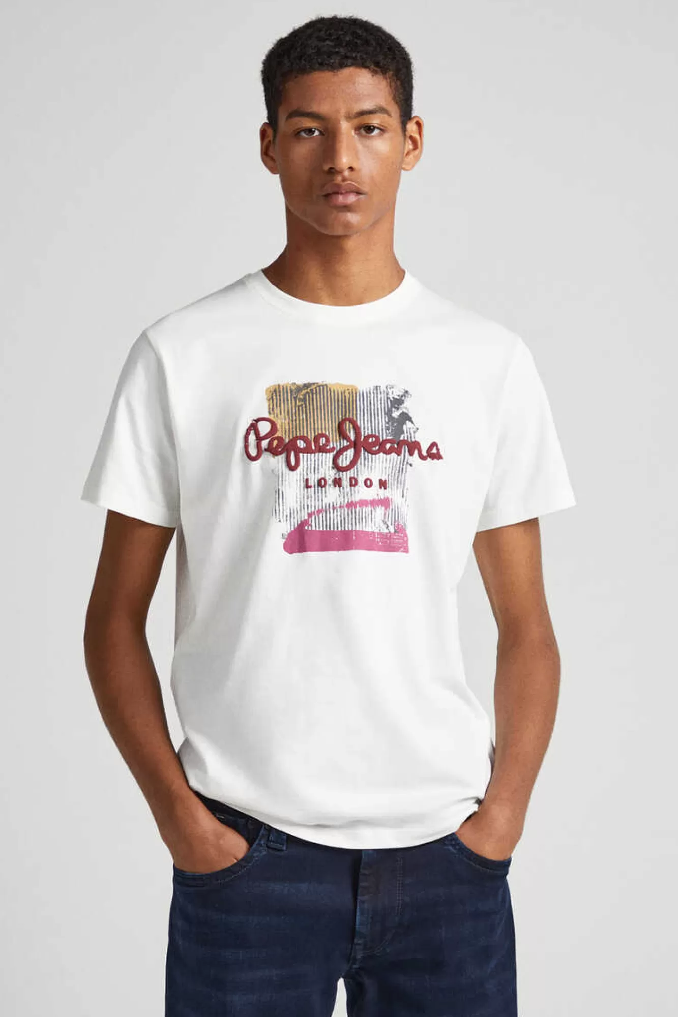 Pepe Jeans T-Shirt Estampado Puff