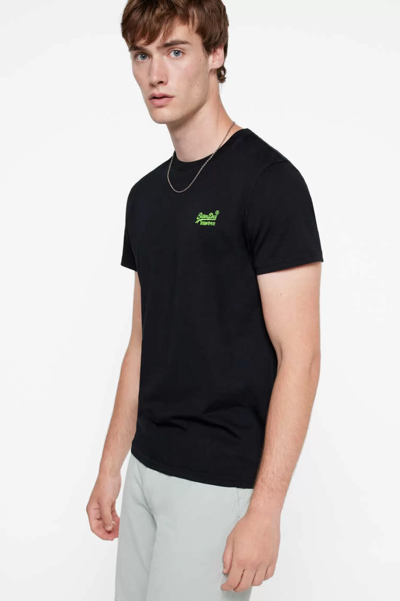 Superdry T-Shirt Fluor Lite Da Colecao Orange Label