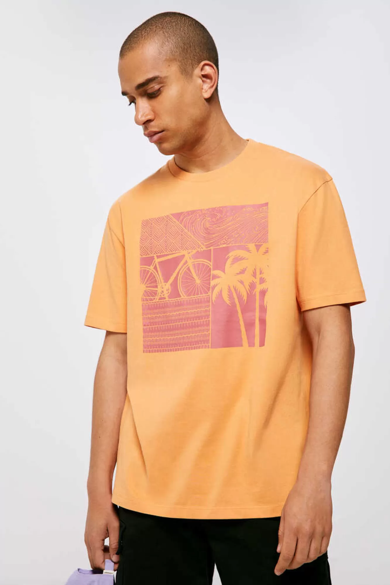 * T-Shirt Geometric Bike
