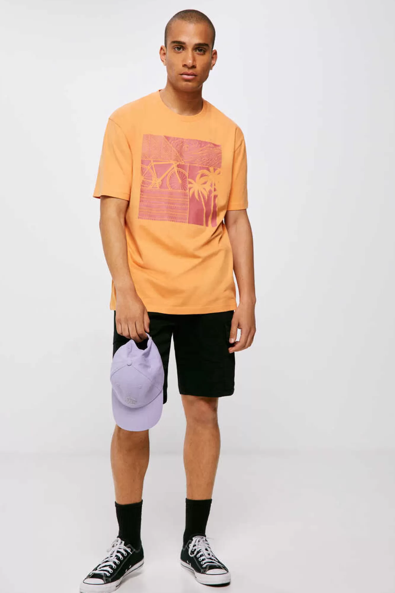 * T-Shirt Geometric Bike