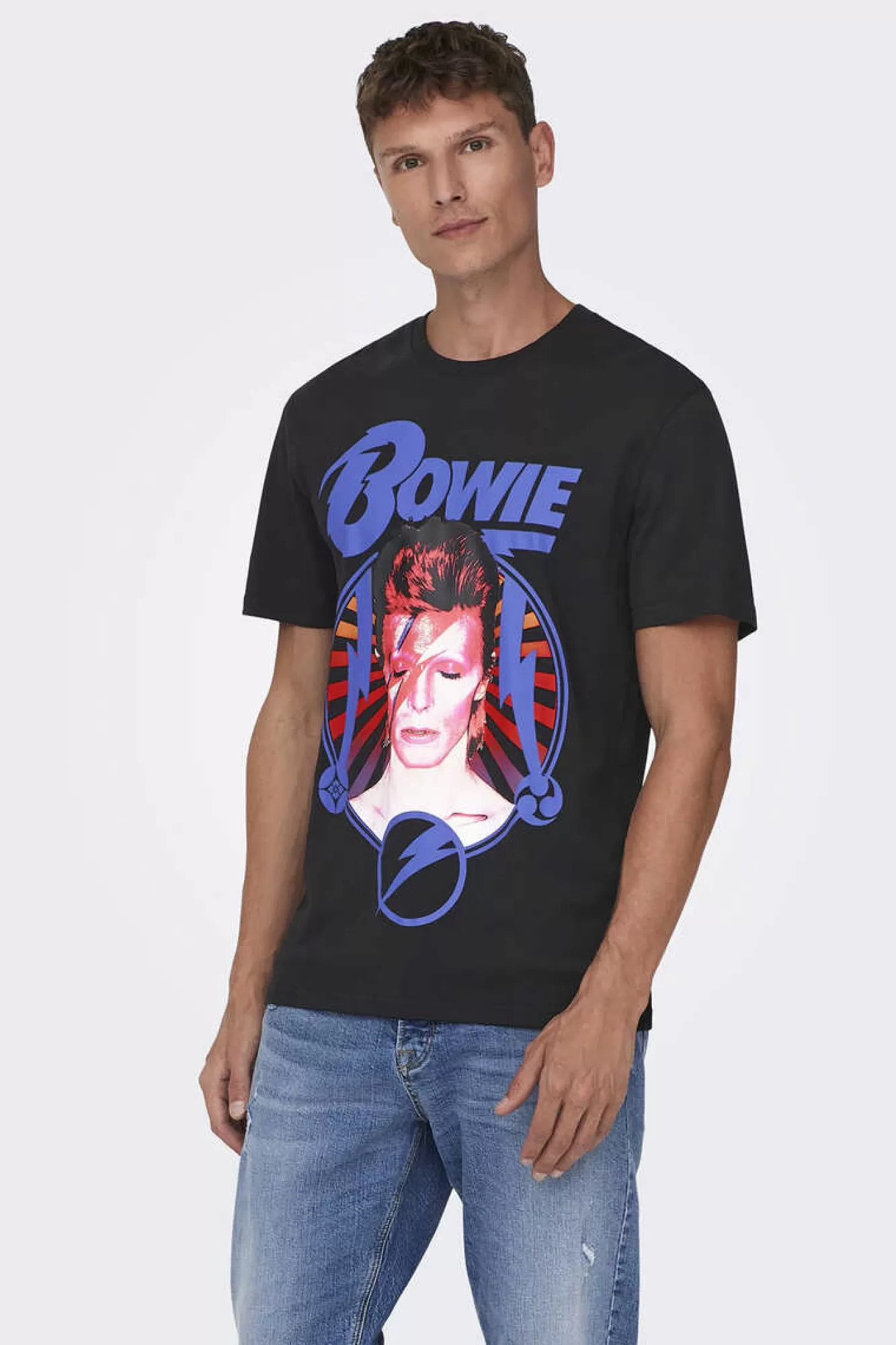 Only & Sons T-Shirt Manga Curta Bowie
