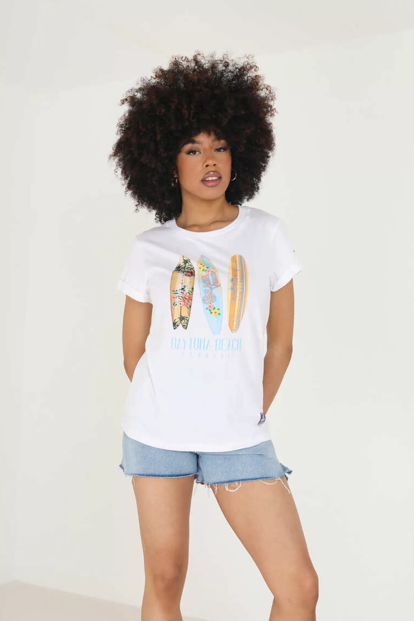 Brave Soul T-Shirt Manga Curta Estampada