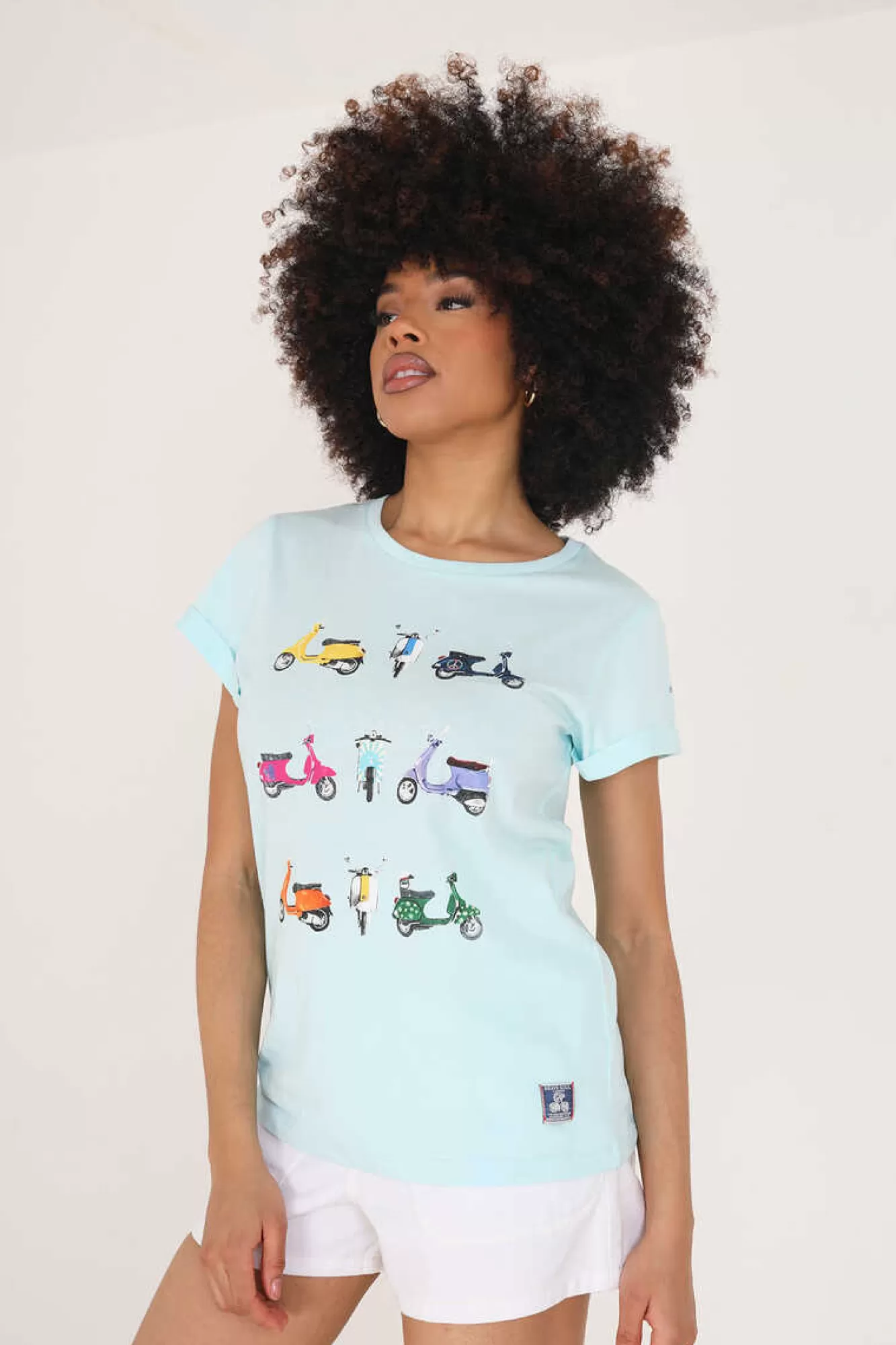Brave Soul T-Shirt Manga Curta Estampada