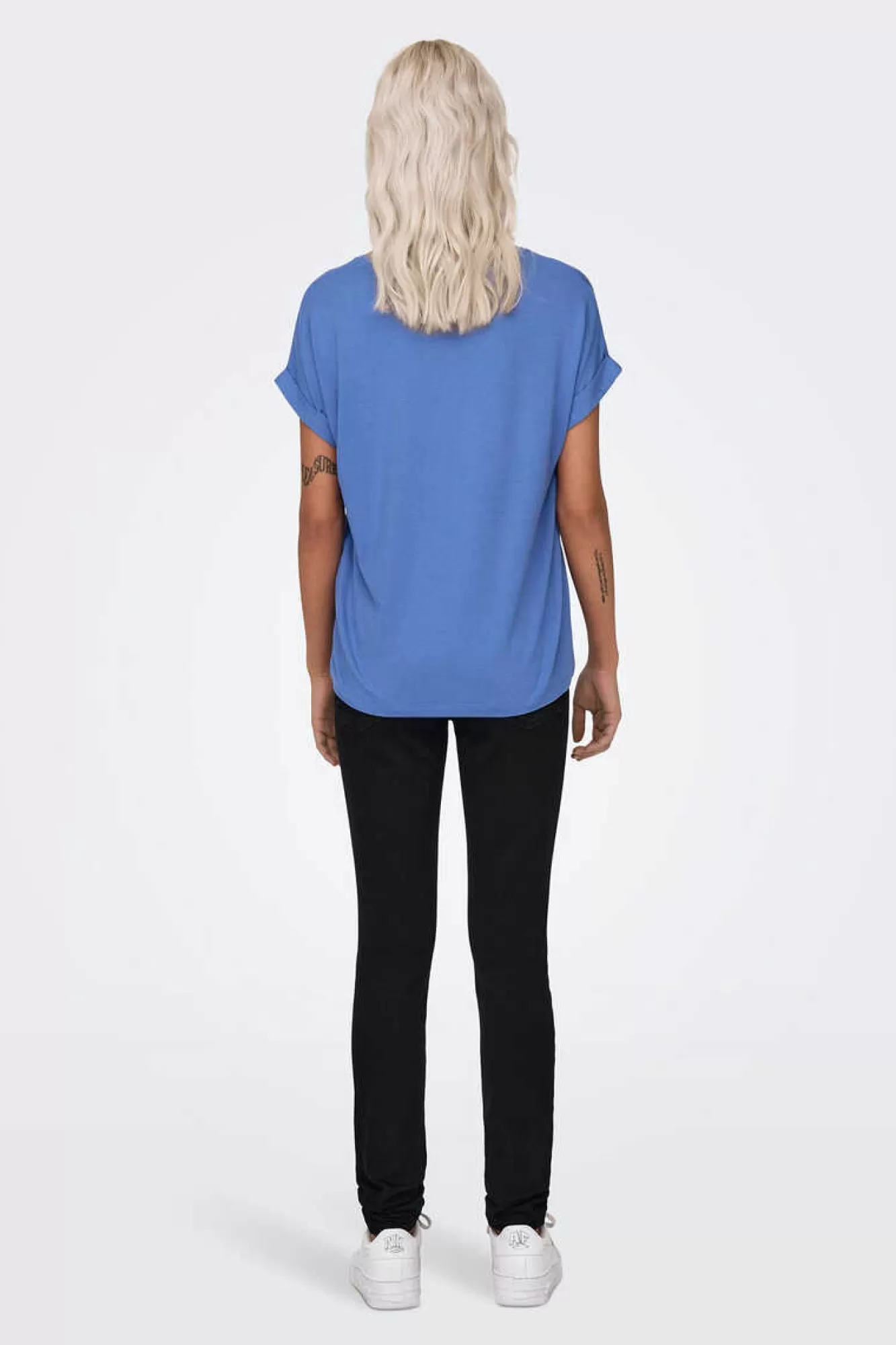 Only T-Shirt Manga Curta Gola Redonda