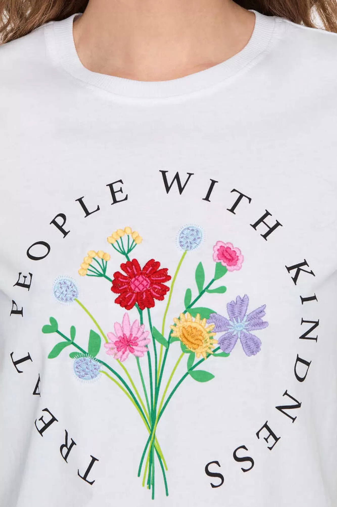 Only T-Shirt Manga Curto Desenho Love