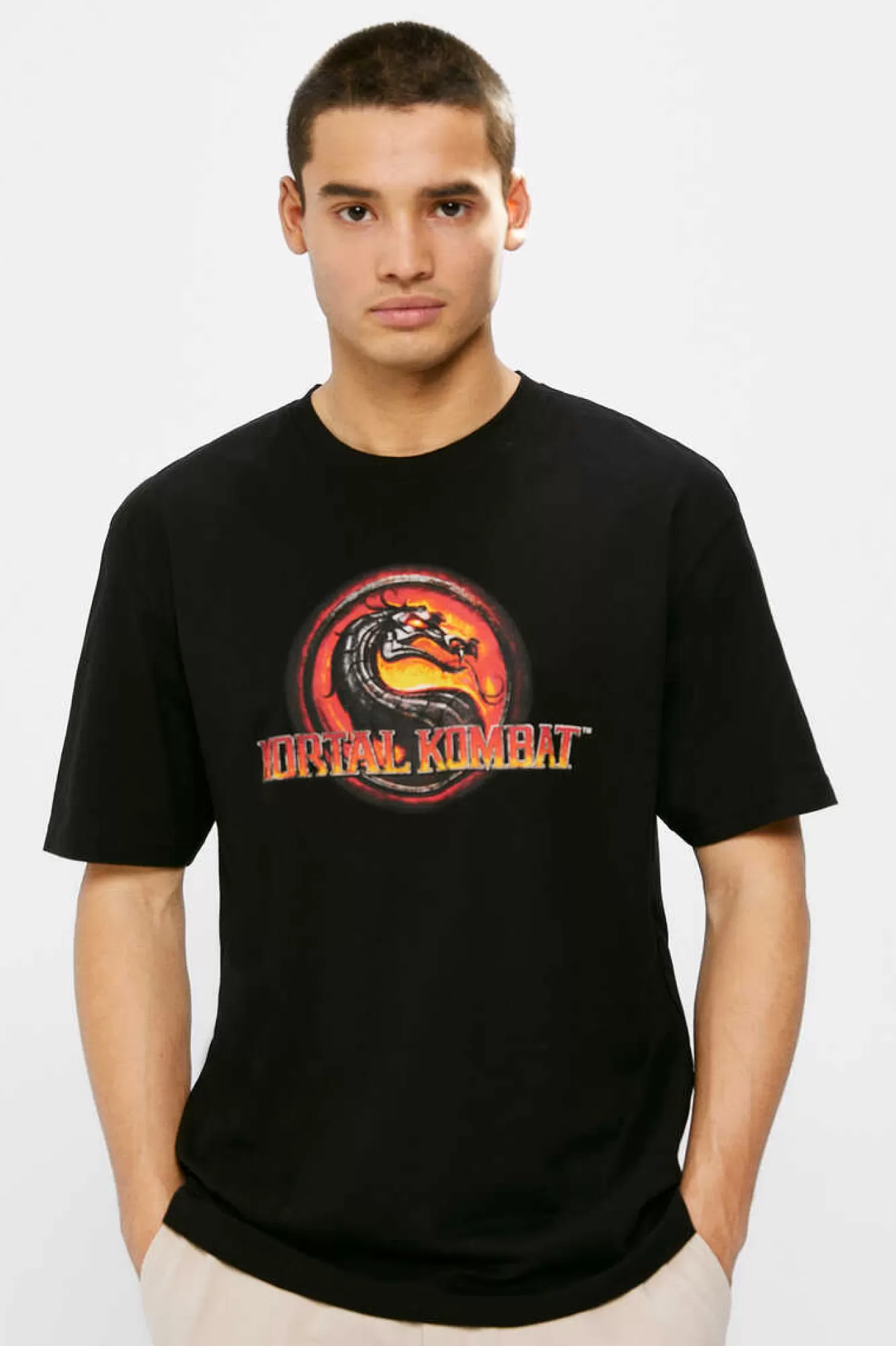 * T-Shirt Mortal Kombat Logo