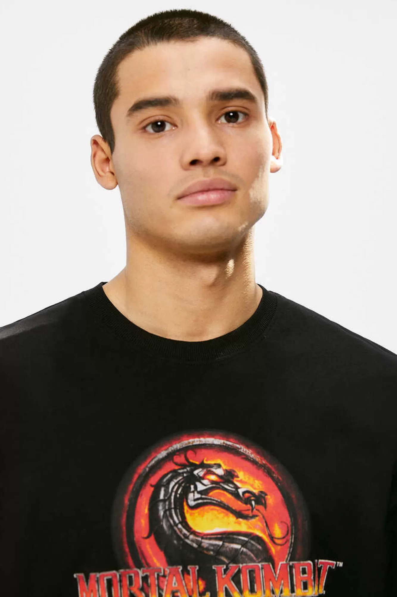 * T-Shirt Mortal Kombat Logo