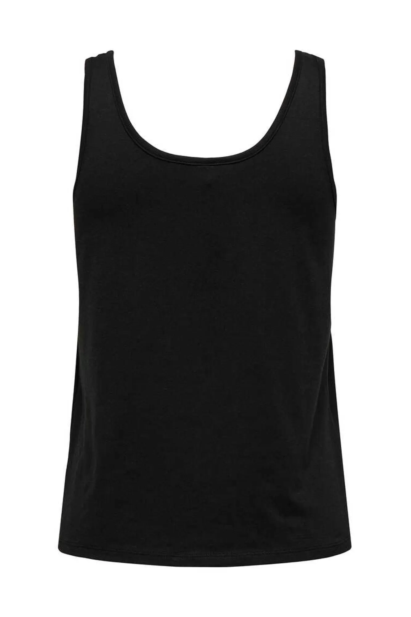Only T-Shirt Sem Mangas Lisa