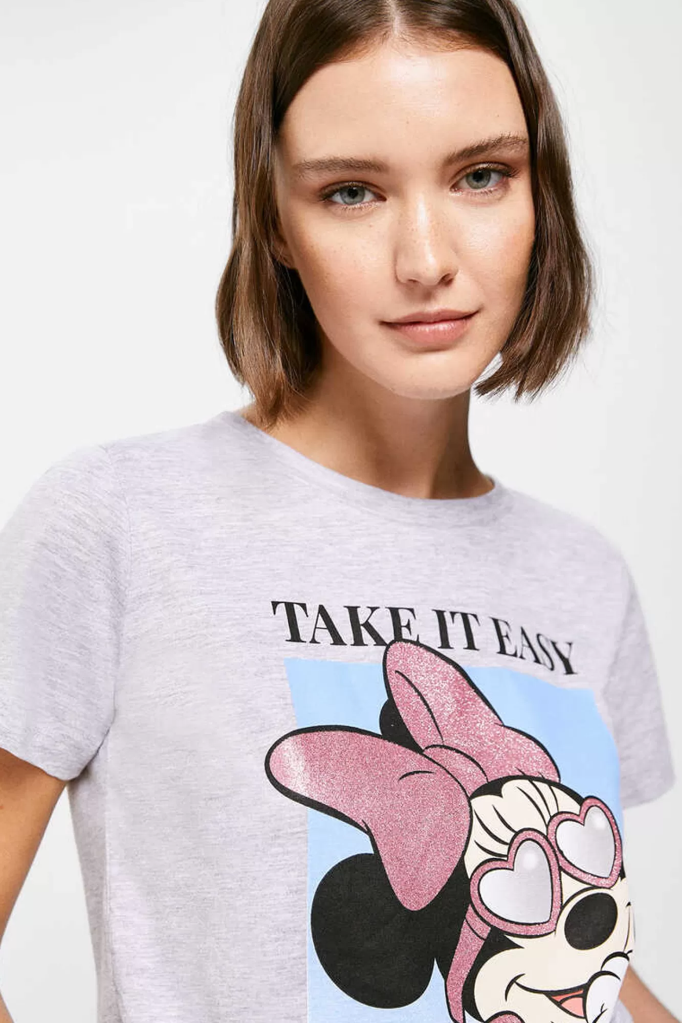* T-Shirt "Take It Easy" Minnie