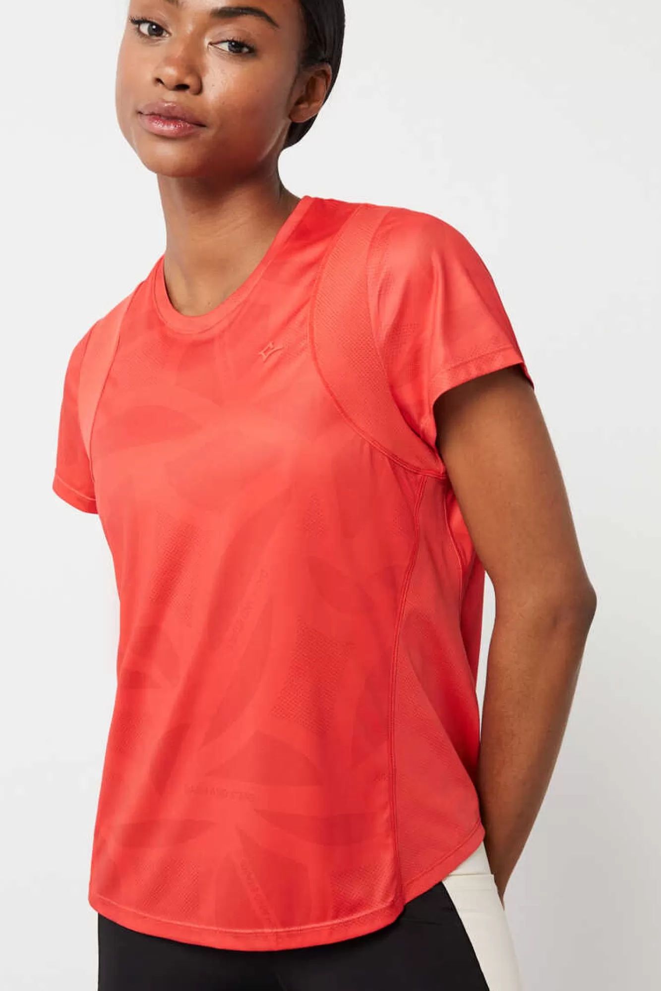 Dash and Stars T-Shirt Tecnica Vermelha