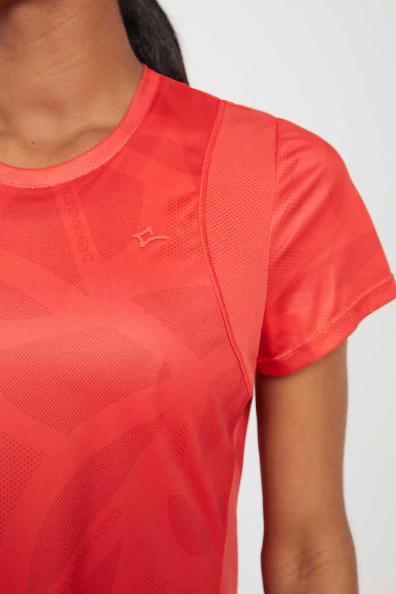 Dash and Stars T-Shirt Tecnica Vermelha