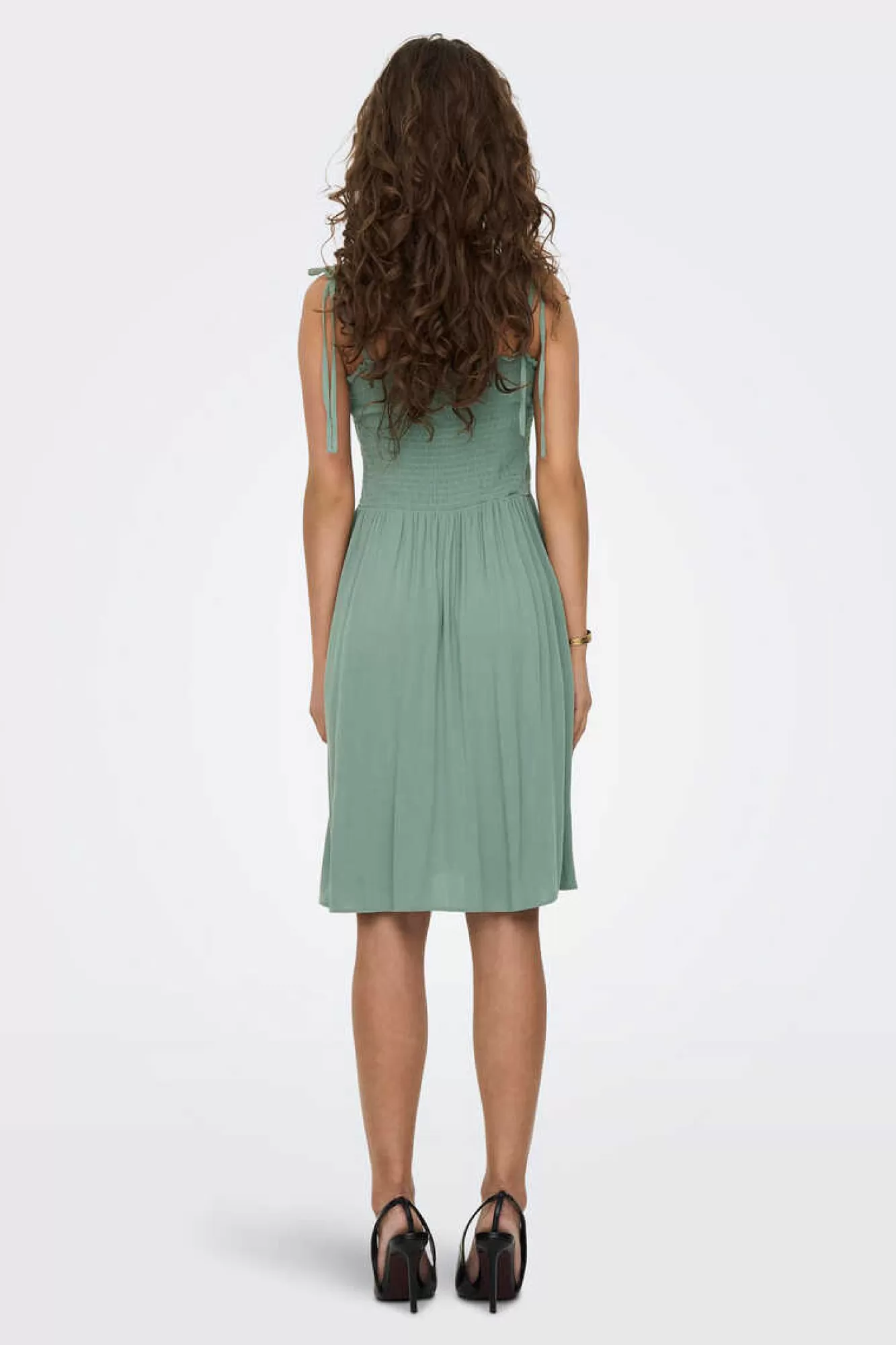 Only Vestido Alcas Favo De Mel
