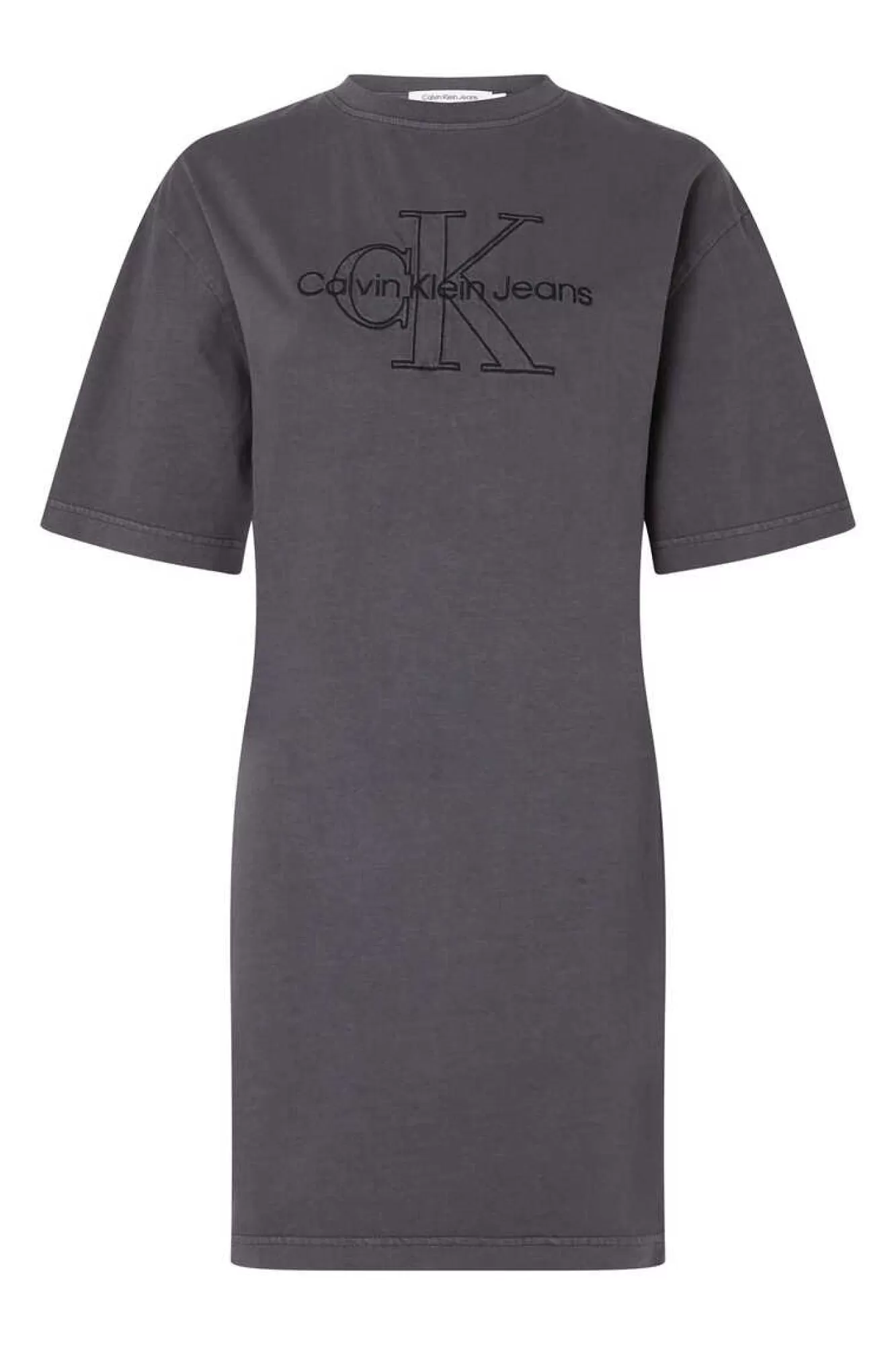 Calvin Klein Vestido Camiseiro Manga Curta